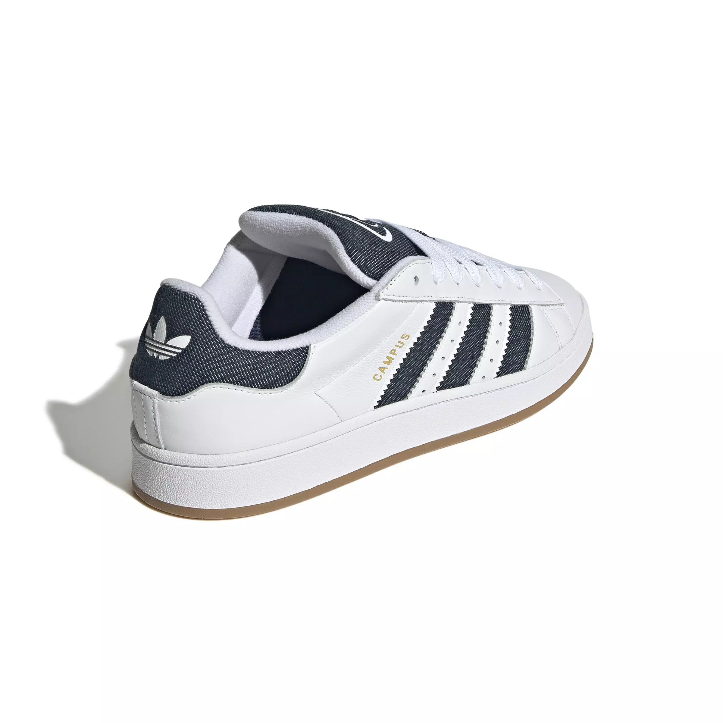adidas Originals Campus 00s "Ftwr White/Night Indigo/Gold Metallic" Men's Shoe - WHITE/INDIGO/GOLD