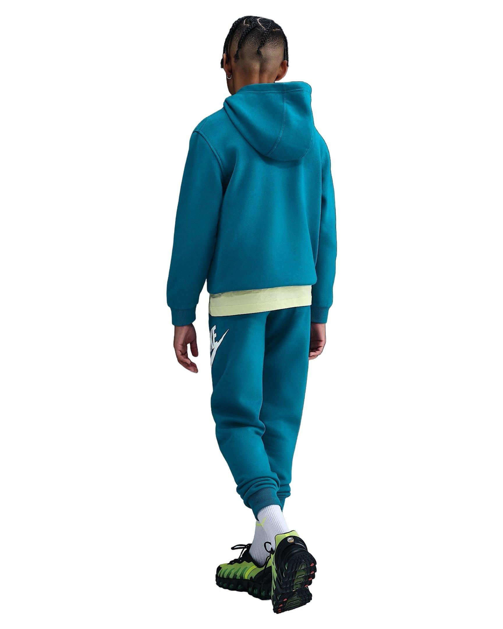 Nike Club Fleece Futura Big Kids' Blue Joggers