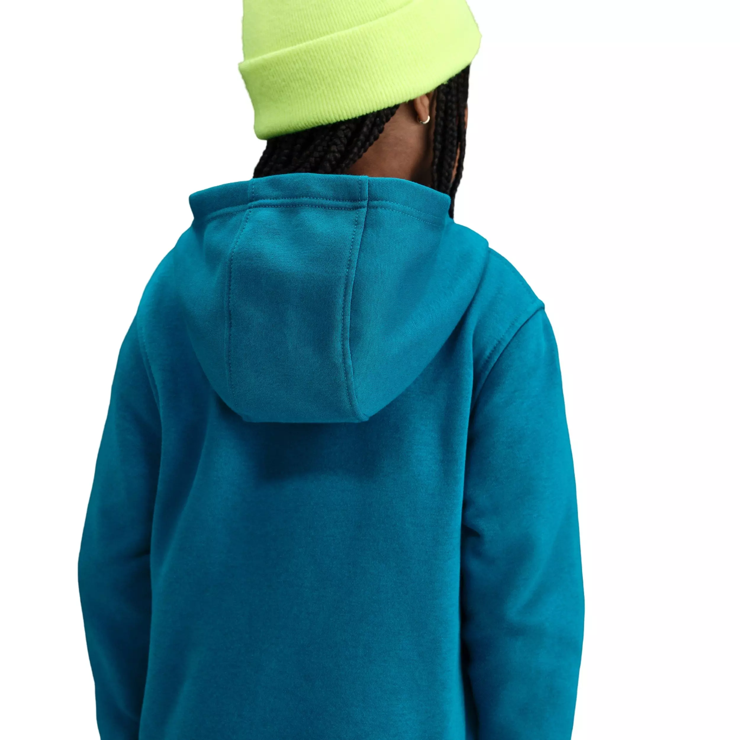 Nike Big Kids' Sportswear Club Fleece Pullover Hoodie - Teal - TEAL