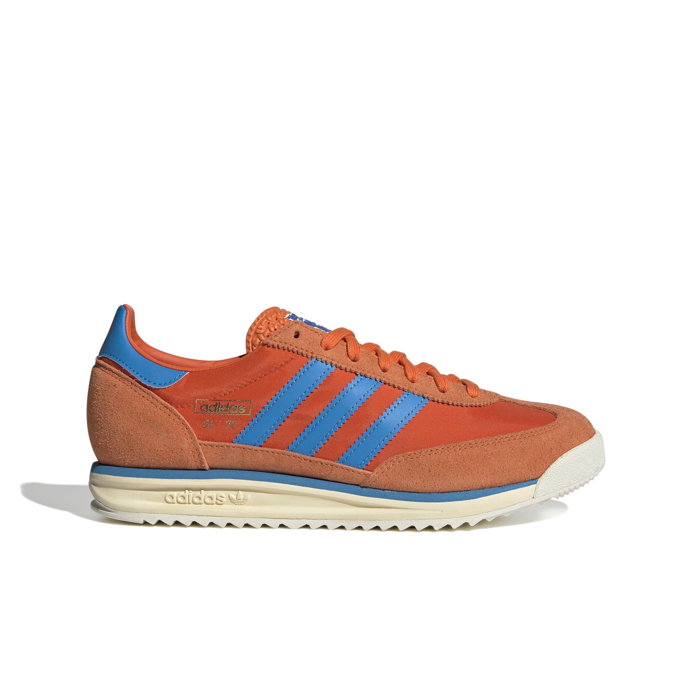 adidas Originals SL 72 RS "Collegiate Orange/Bright Blue/Orange" Men's Shoe - ORANGE/BLUE/ORANGE Thumbnail View 1