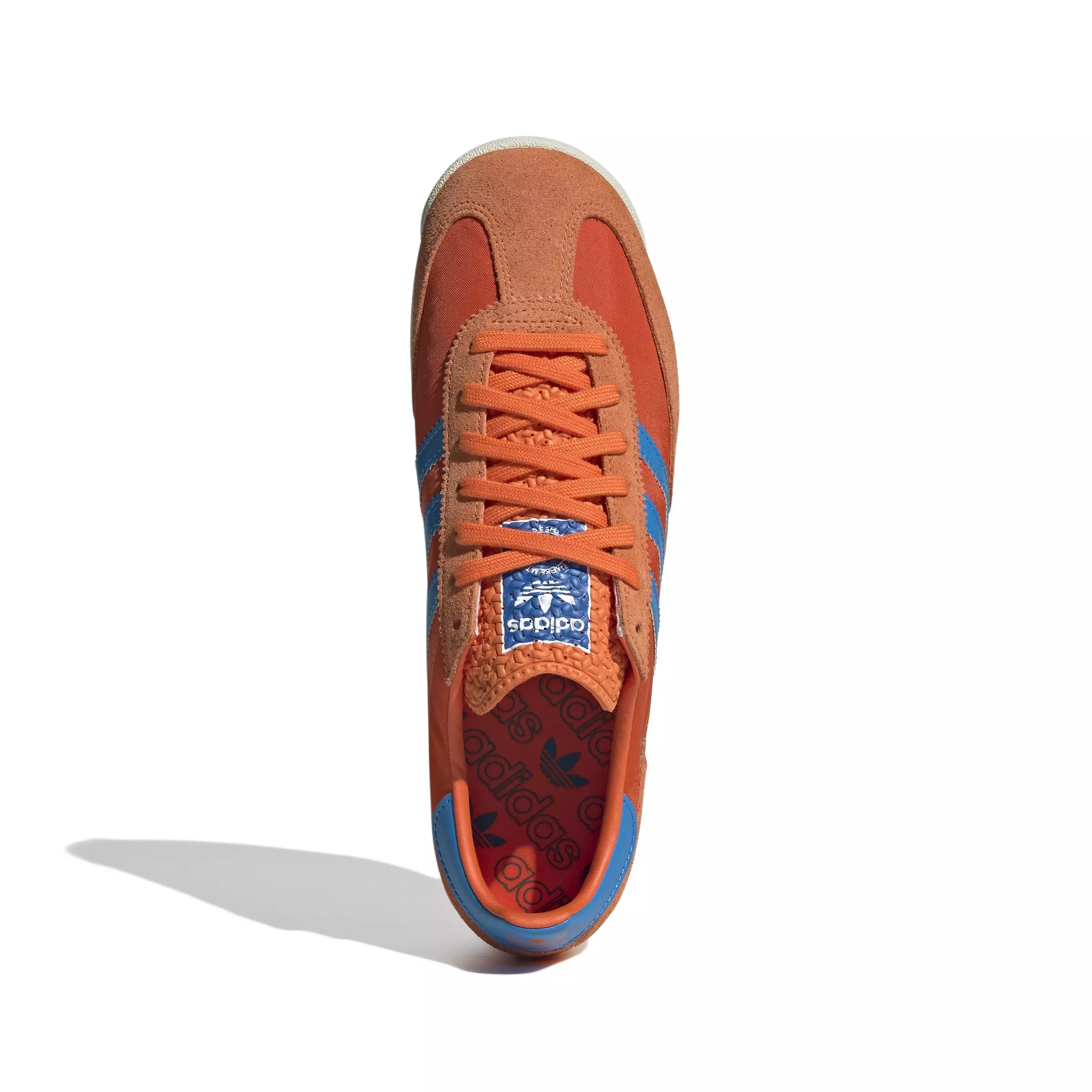 adidas Originals SL 72 RS "Collegiate Orange/Bright Blue/Orange" Men's Shoe - ORANGE/BLUE/ORANGE
