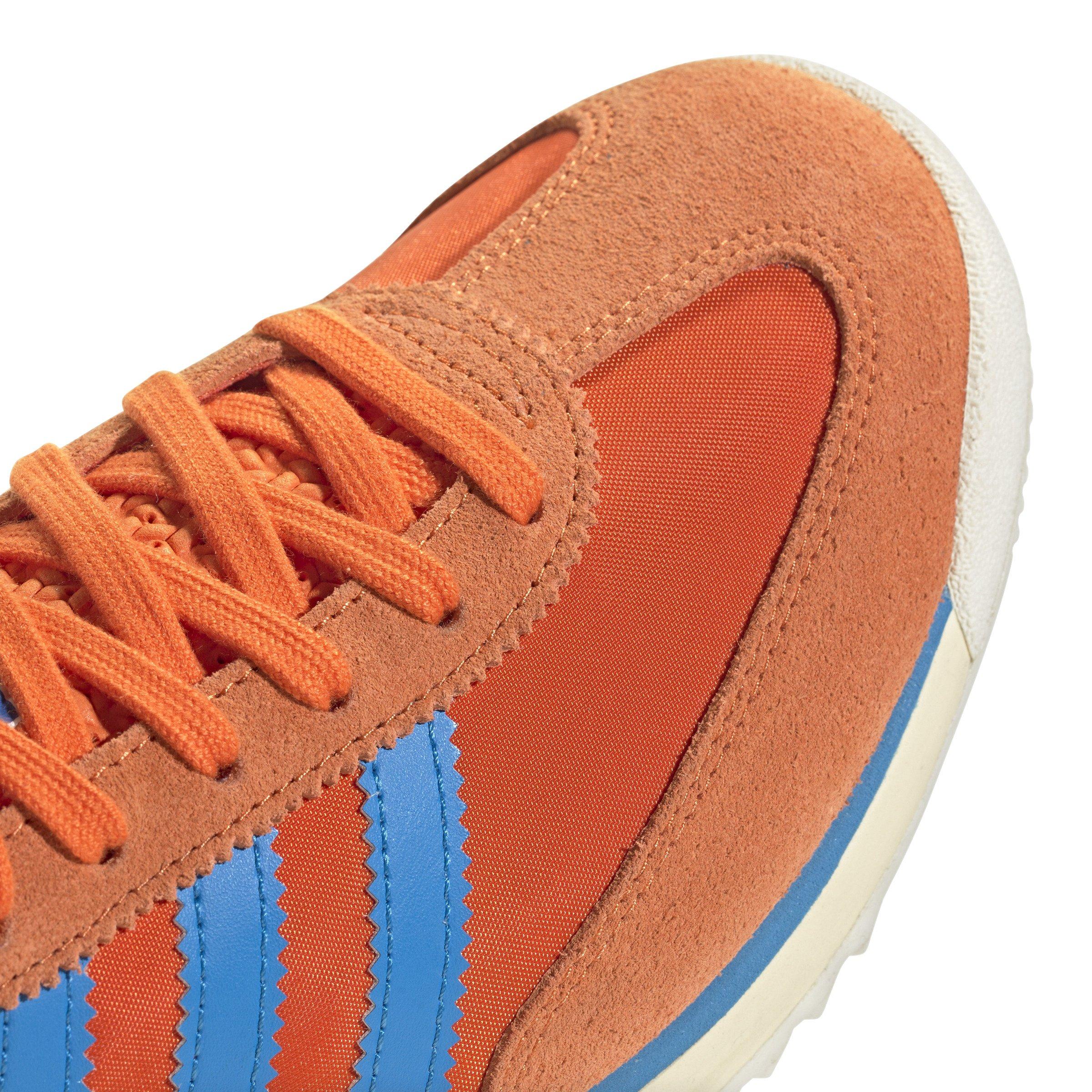 adidas Originals SL 72 RS "Collegiate Orange/Bright Blue/Orange" Men's Shoe - ORANGE/BLUE/ORANGE Thumbnail View 7