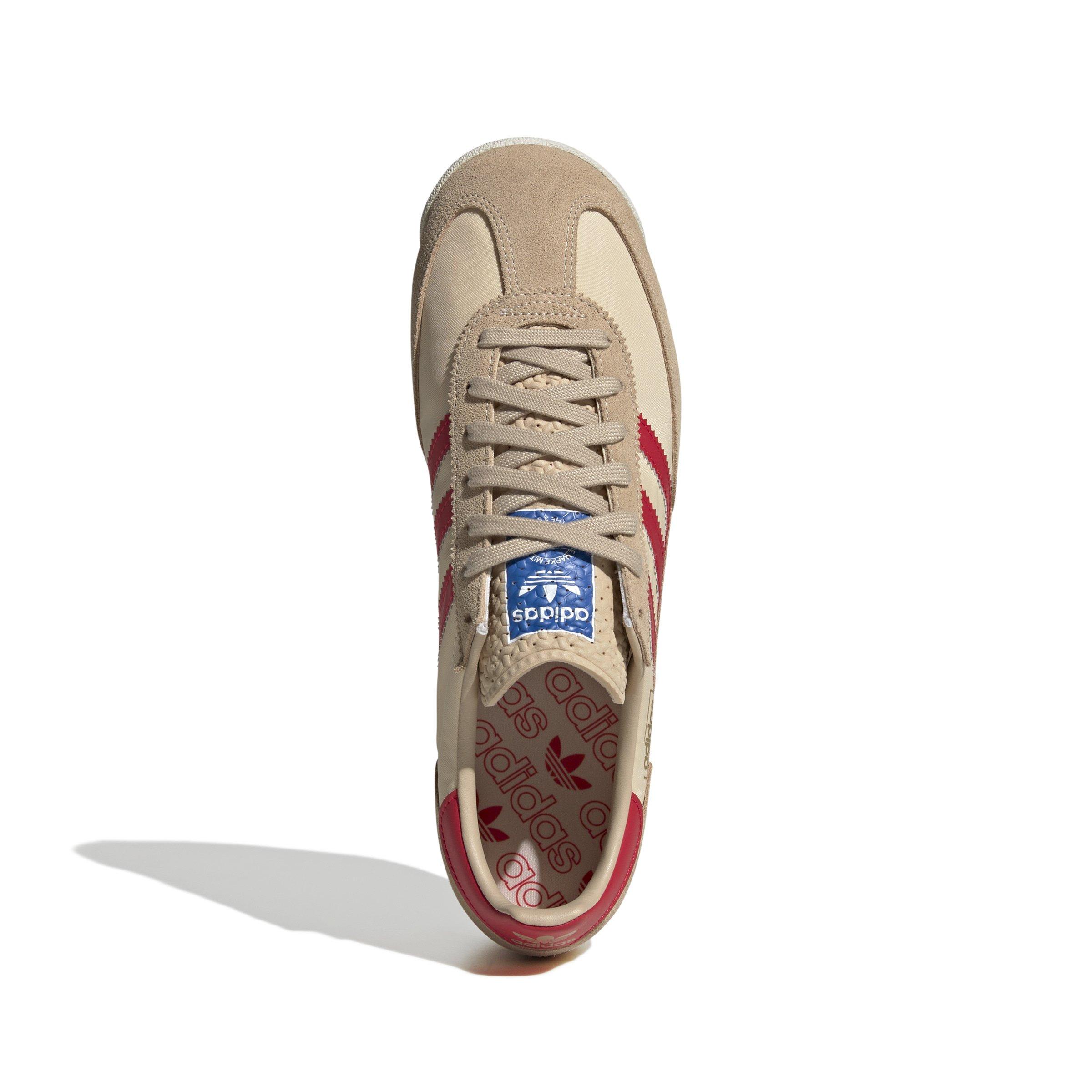 adidas Originals SL 72 RS "Magic Beige/Pure Ruby/Sand Strata" Men's Shoe - BEIGE Thumbnail View 5