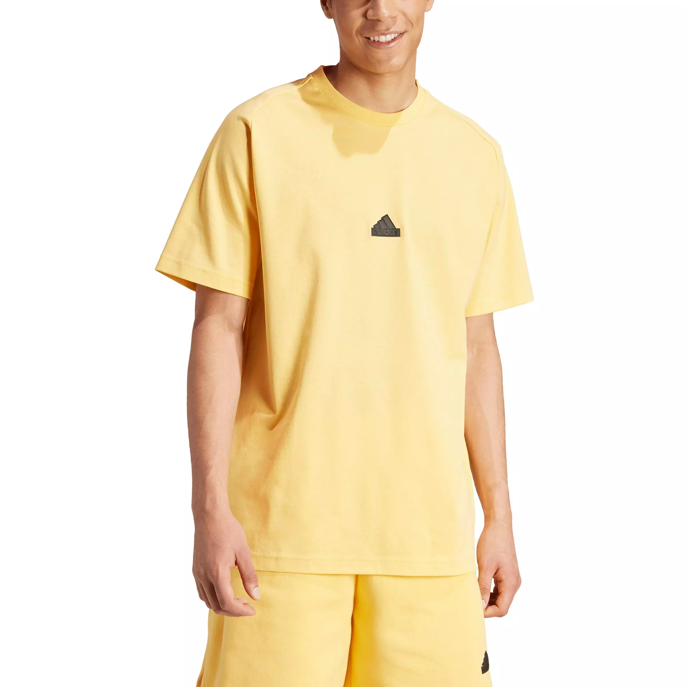 adidas Men's Z.N.E. T-Shirt - Yellow - YELLOW