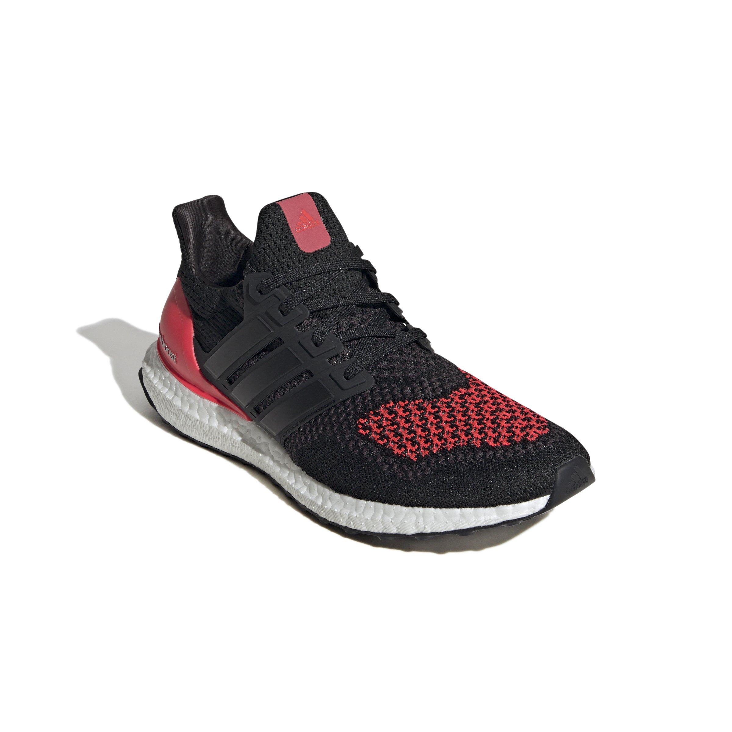 adidas Ultraboost 1.0 "Core Black/Core Black/Lucid Red" Men's Shoe - BLACK/BLACK/RED Thumbnail View 3