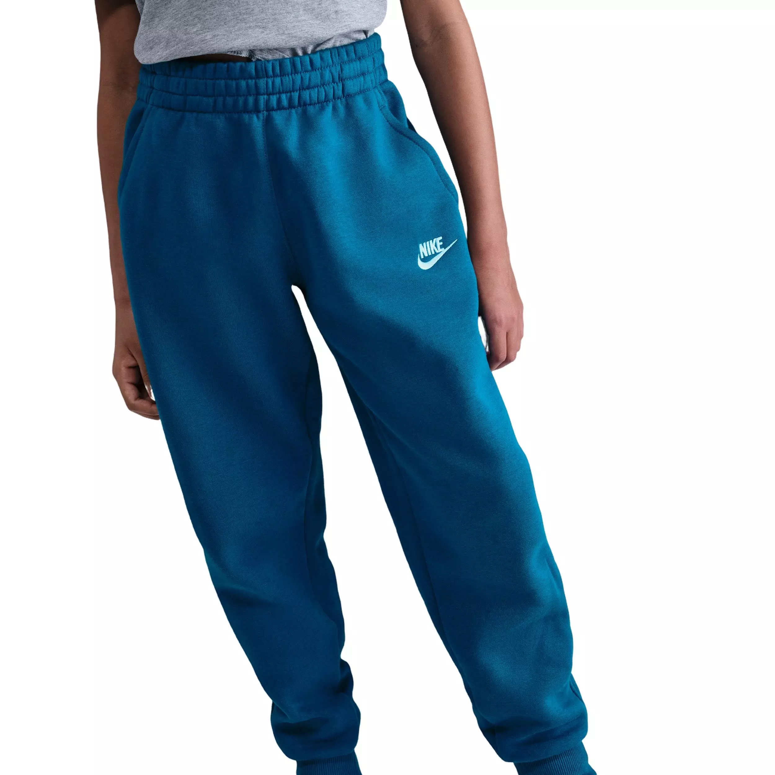 Nike Big Kids' Sportswear Club Fleece Joggers - Blue - BLUE