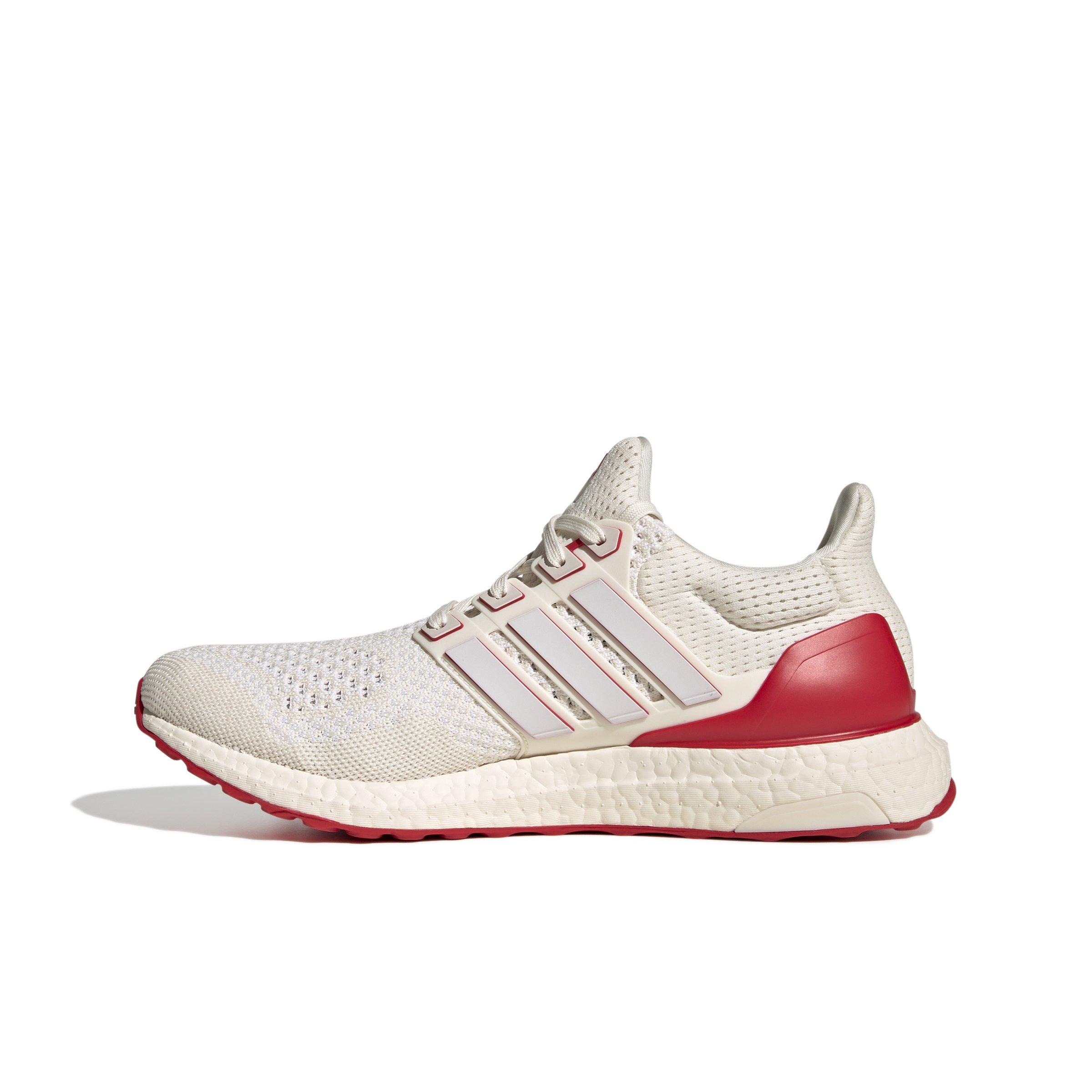 adidas Ultraboost 1.0 "Chalk White/Ftwr White/Better Scarlet" Men's Shoe - WHITE/WHITE/SCARLET Thumbnail View 2