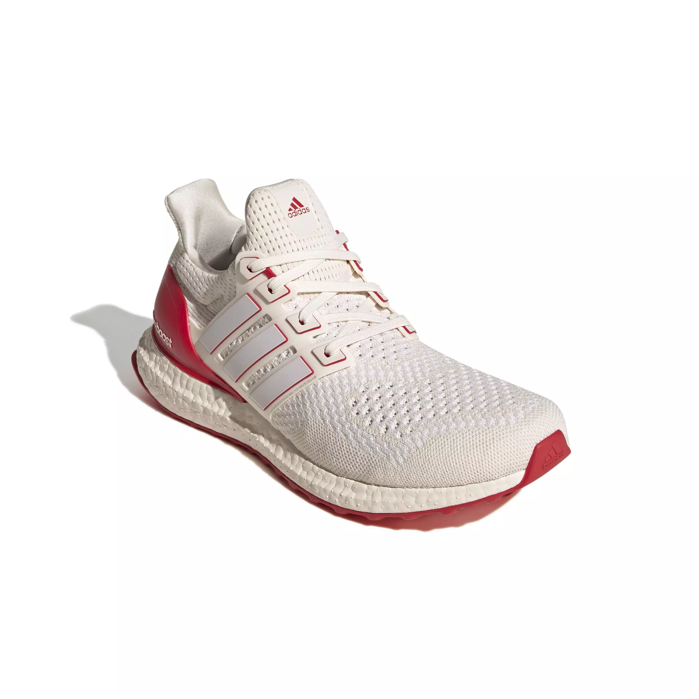adidas Ultraboost 1.0 "Chalk White/Ftwr White/Better Scarlet" Men's Shoe - WHITE/WHITE/SCARLET