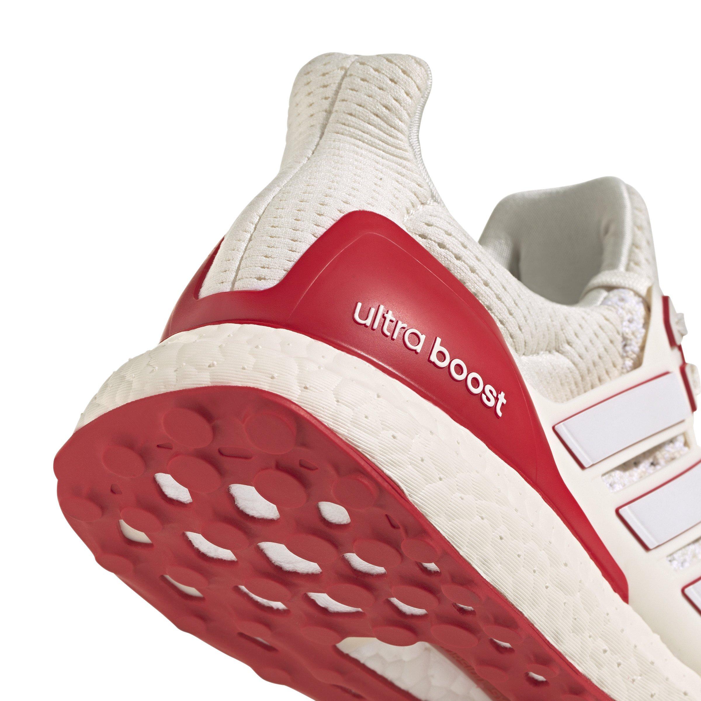 adidas Ultraboost 1.0 "Chalk White/Ftwr White/Better Scarlet" Men's Shoe - WHITE/WHITE/SCARLET Thumbnail View 7