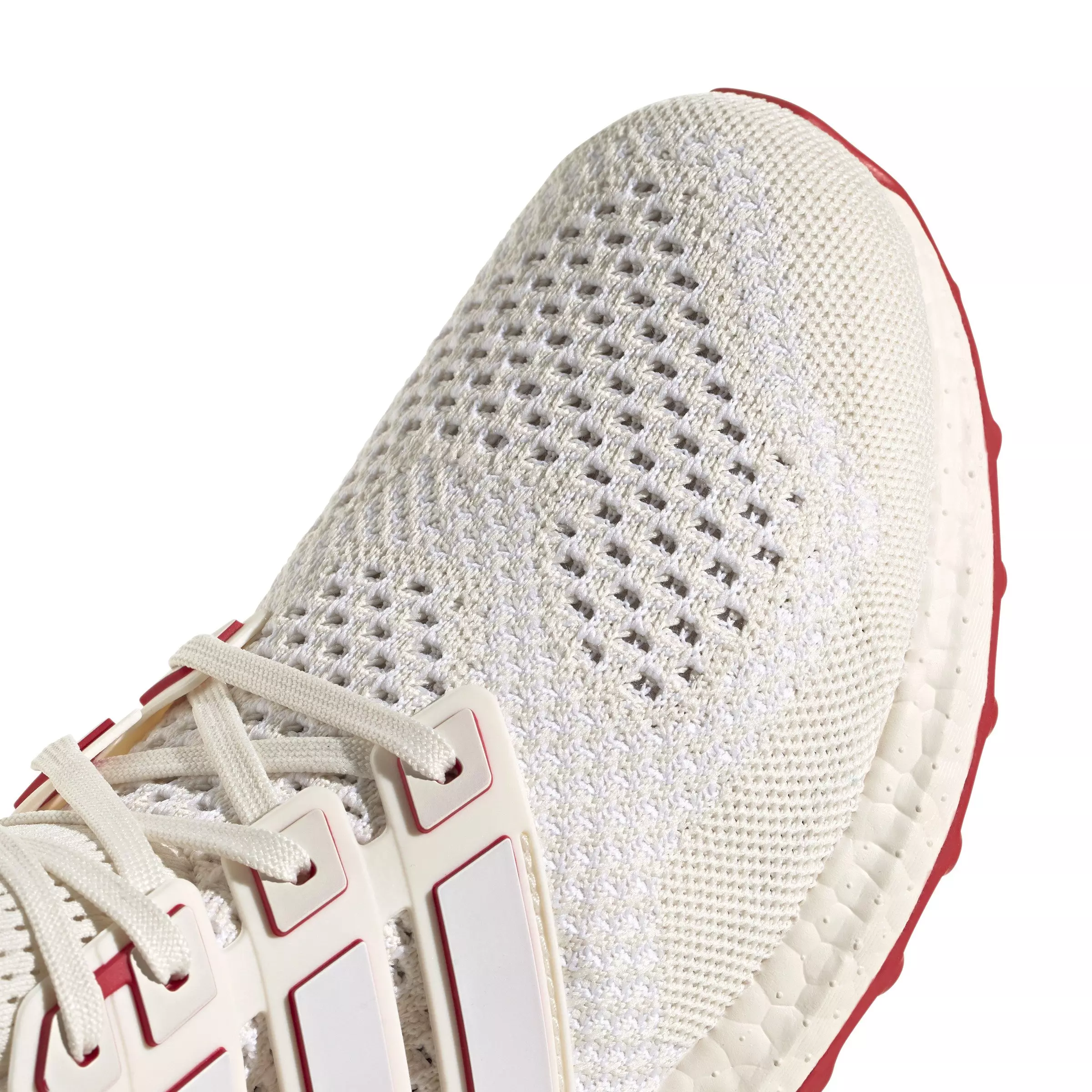 adidas Ultraboost 1.0 "Chalk White/Ftwr White/Better Scarlet" Men's Shoe - WHITE/WHITE/SCARLET