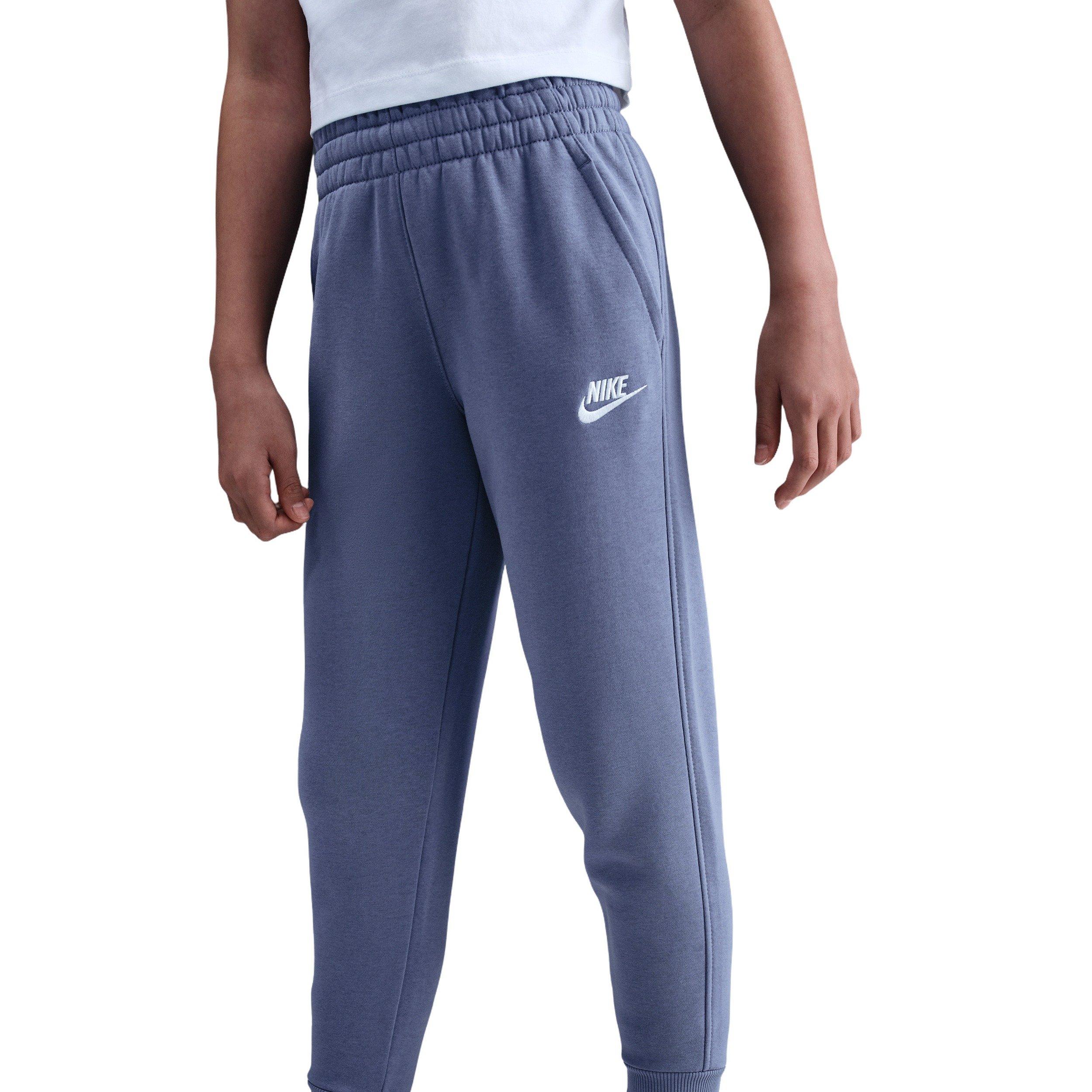Nike Big Kids' Sportswear Club Fleece Joggers - Light Indigo - LIGHT INDIGO Thumbnail View 3