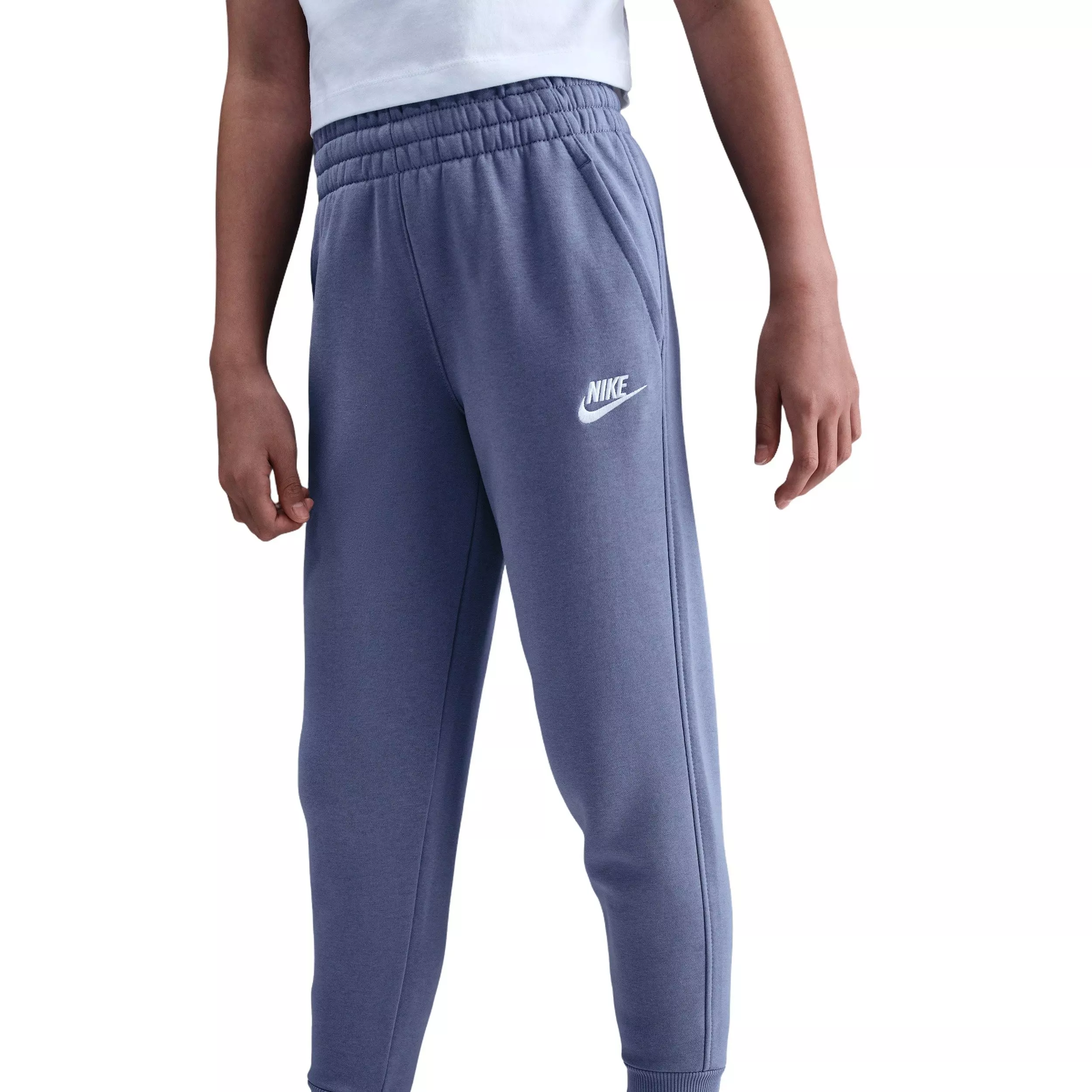 Nike Big Kids' Sportswear Club Fleece Joggers - Light Indigo - LIGHT INDIGO