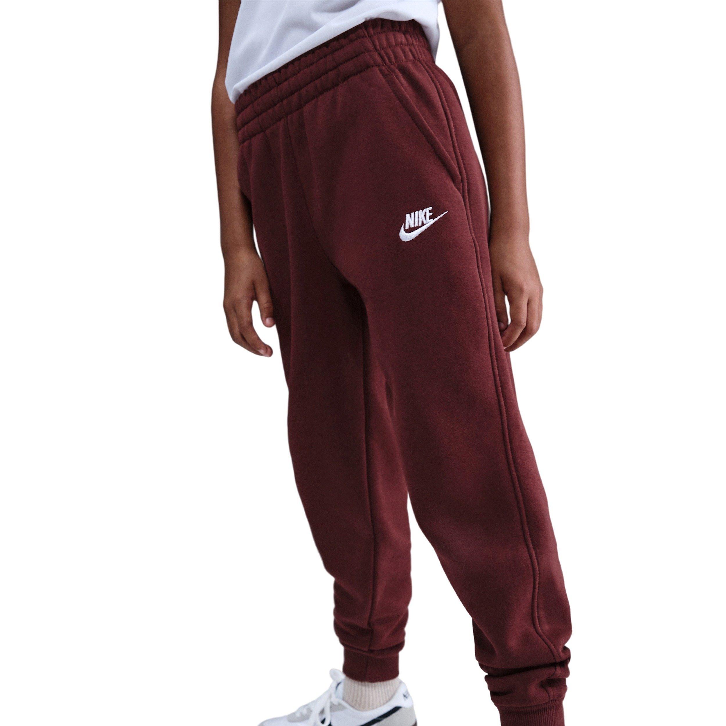 Nike Sportswear Club Fleece Big Kids' Red Joggers