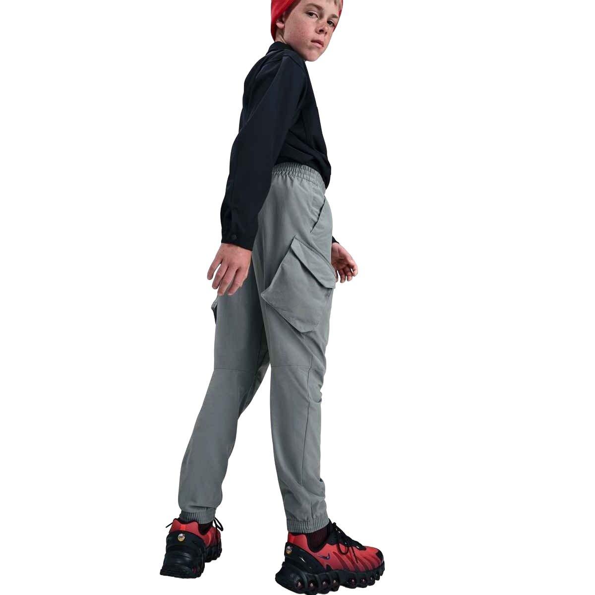 Nike Sportswear City Utility Big Kids' Grey Cargo Pants