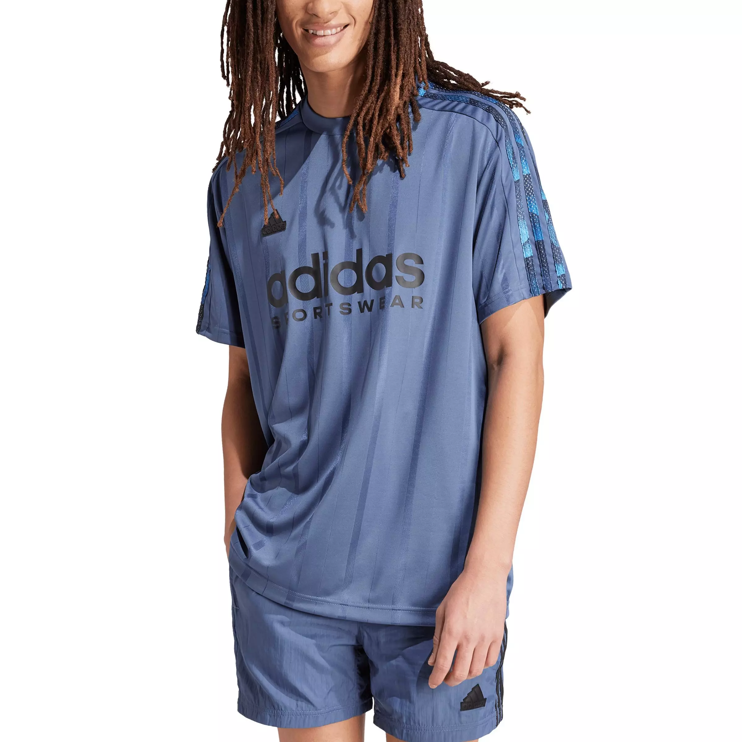 adidas Men's Tiro T-Shirt - Blue - BLUE