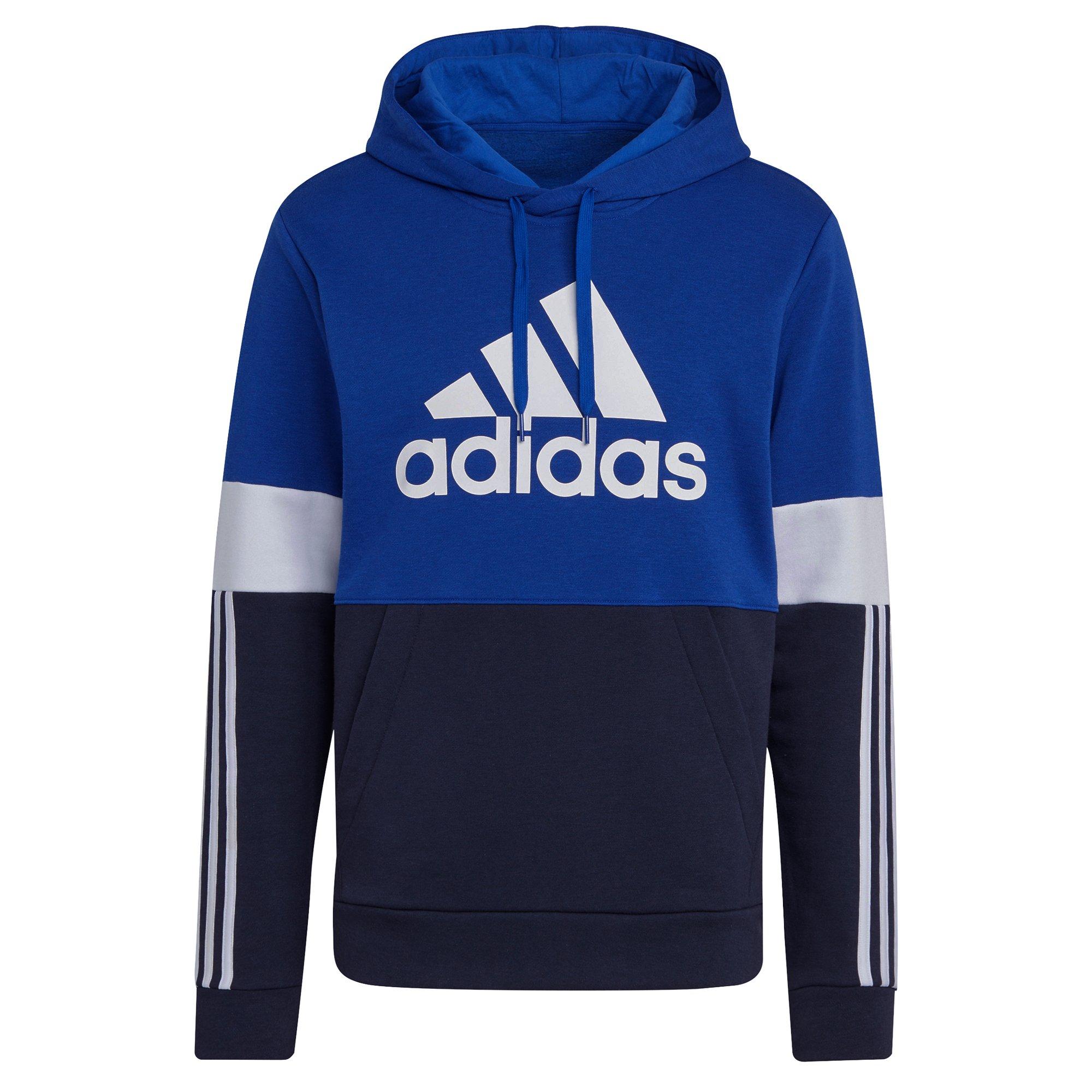 adidas Men\'s Essentials Fleece Colorblock Sweatshirt - Gear Hibbett | City