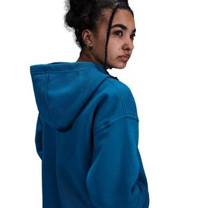 Nike Big Kids' Sportswear Club Fleece Oversized Pullover Hoodie - Blue