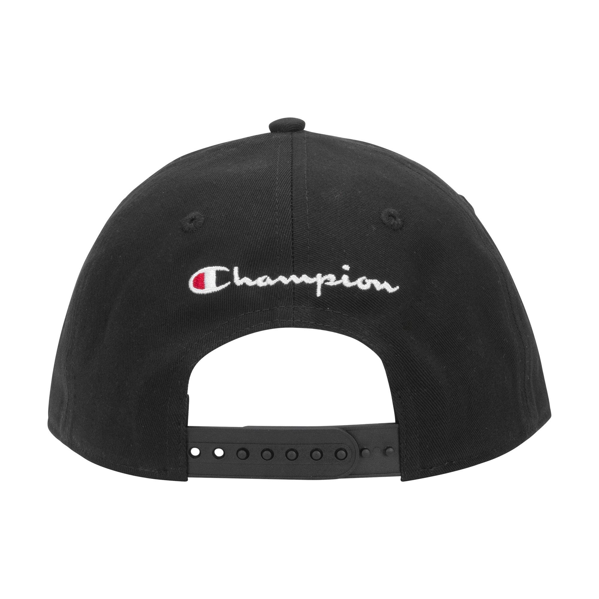 Champion Men's Token Adjustable Cap -Black - BLACK Thumbnail View 2