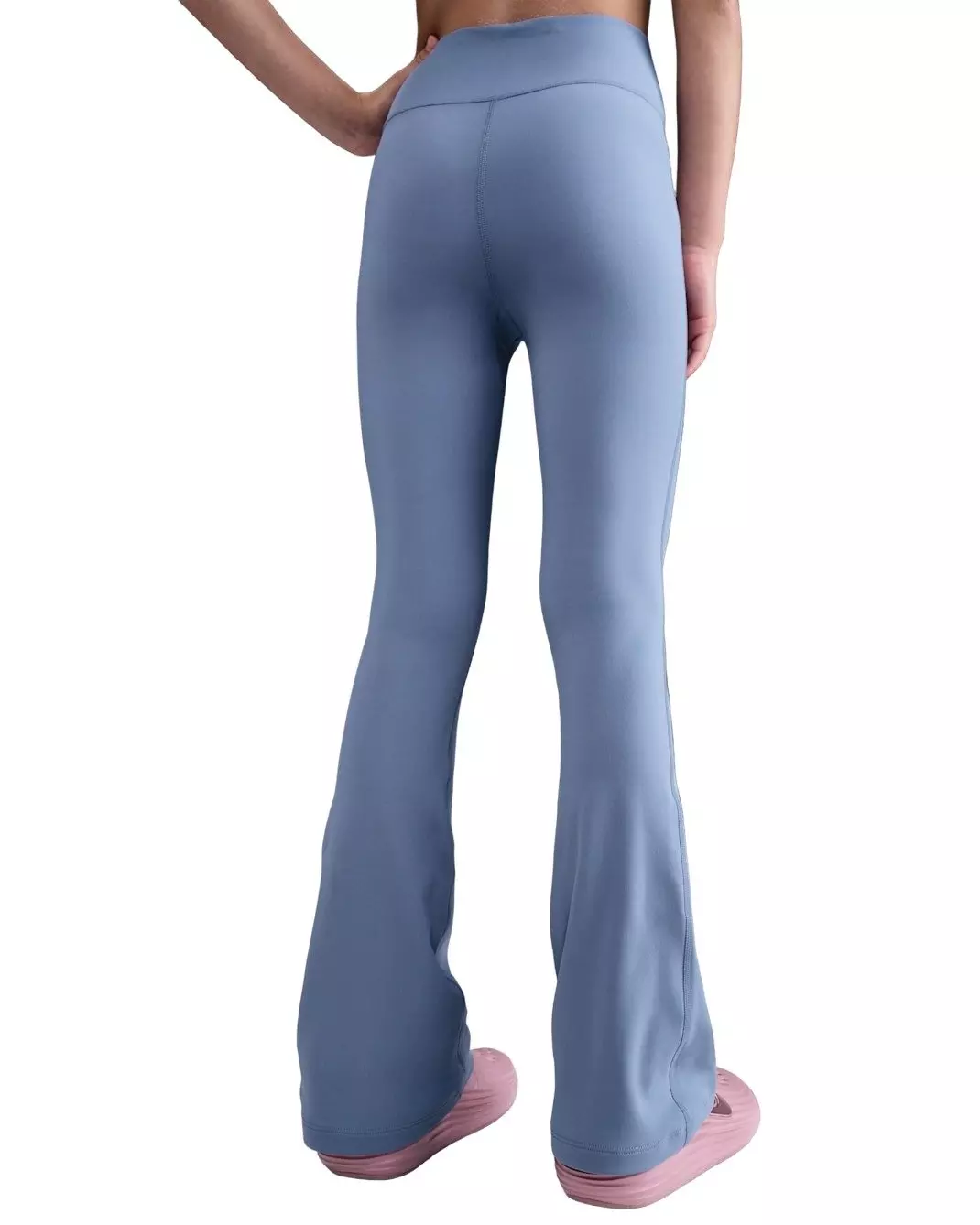 Nike Big Girls' One Dri-FIT Flared Leggings - Indigo - INDIGO