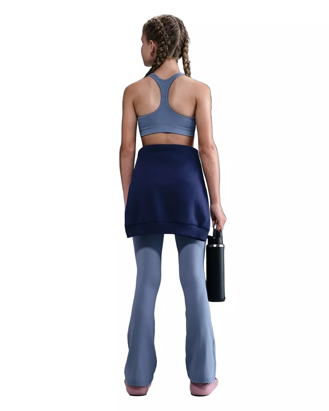 Nike Big Girls' One Dri-FIT Flared Leggings - Indigo - INDIGO