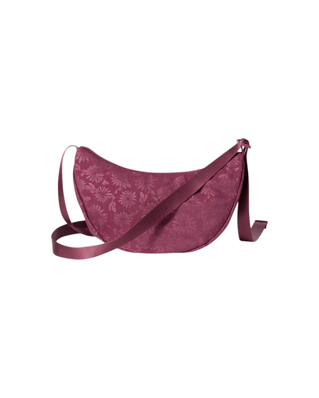 Nike Aura Floral Crescent Crossbody Bag - Pink Smoke - PINK SMOKE