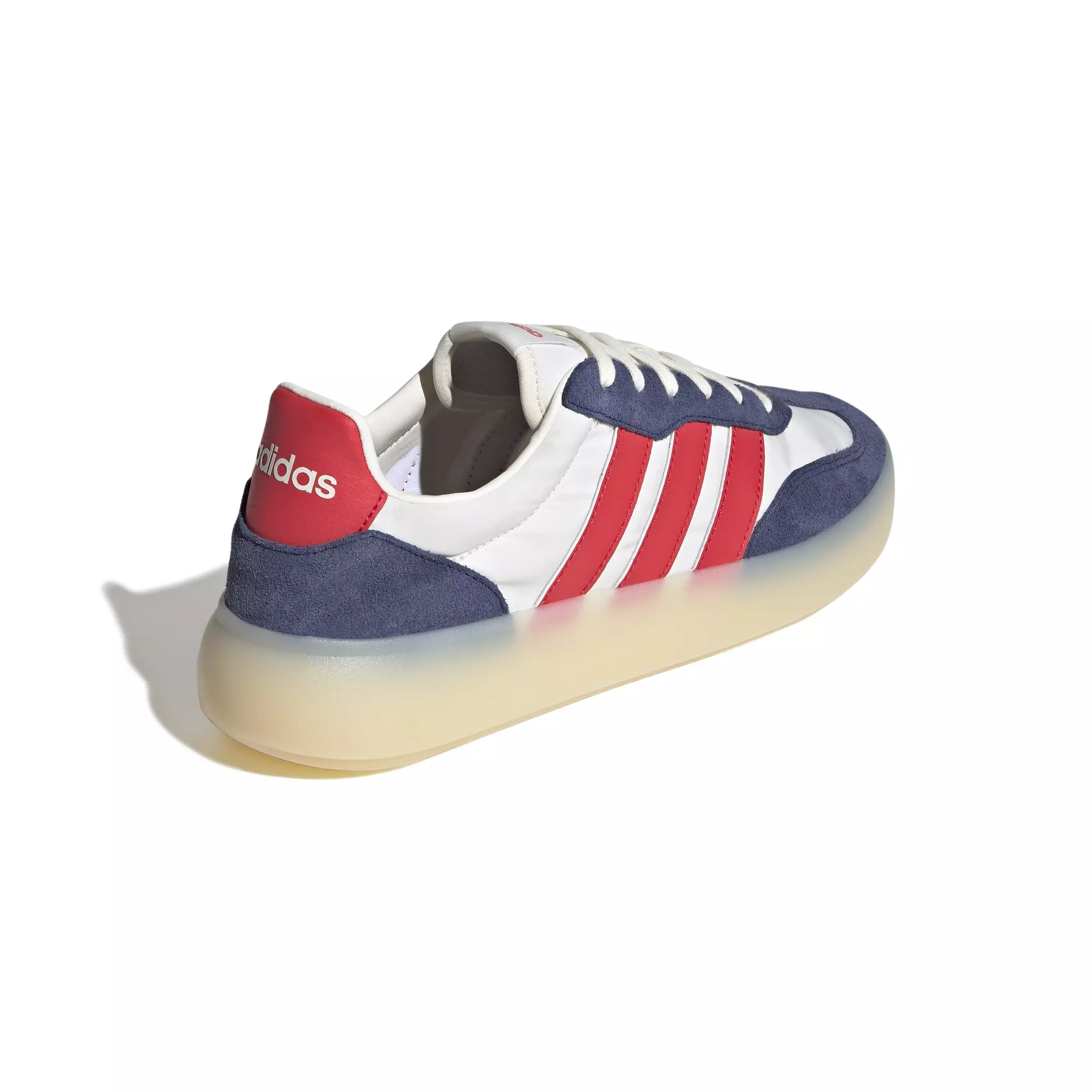 adidas Barreda Decode "Off White/Pure Ruby/Dark Blue" Men's Shoe - OFF WHITE/RUBY/DK BLUE