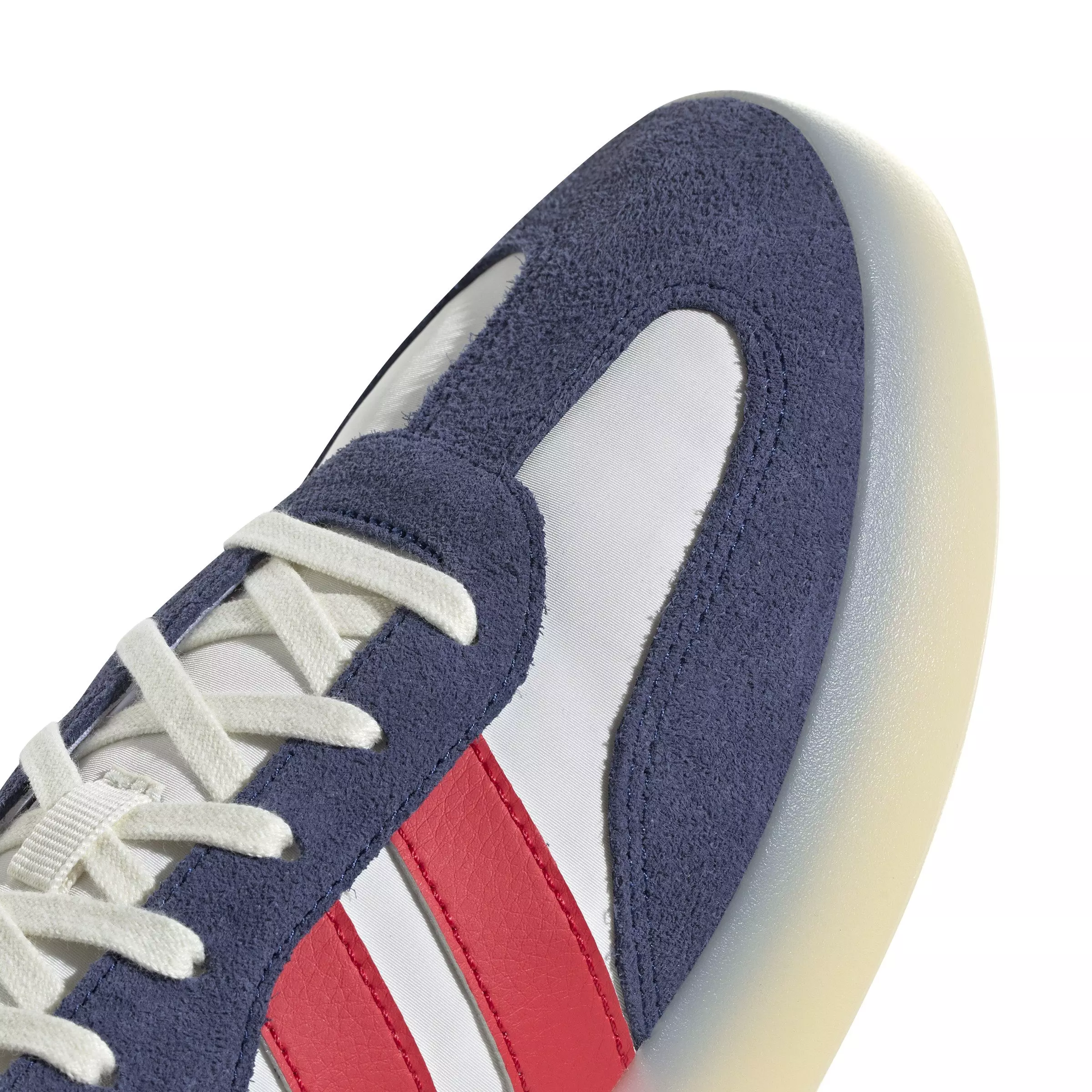 adidas Barreda Decode "Off White/Pure Ruby/Dark Blue" Men's Shoe - OFF WHITE/RUBY/DK BLUE