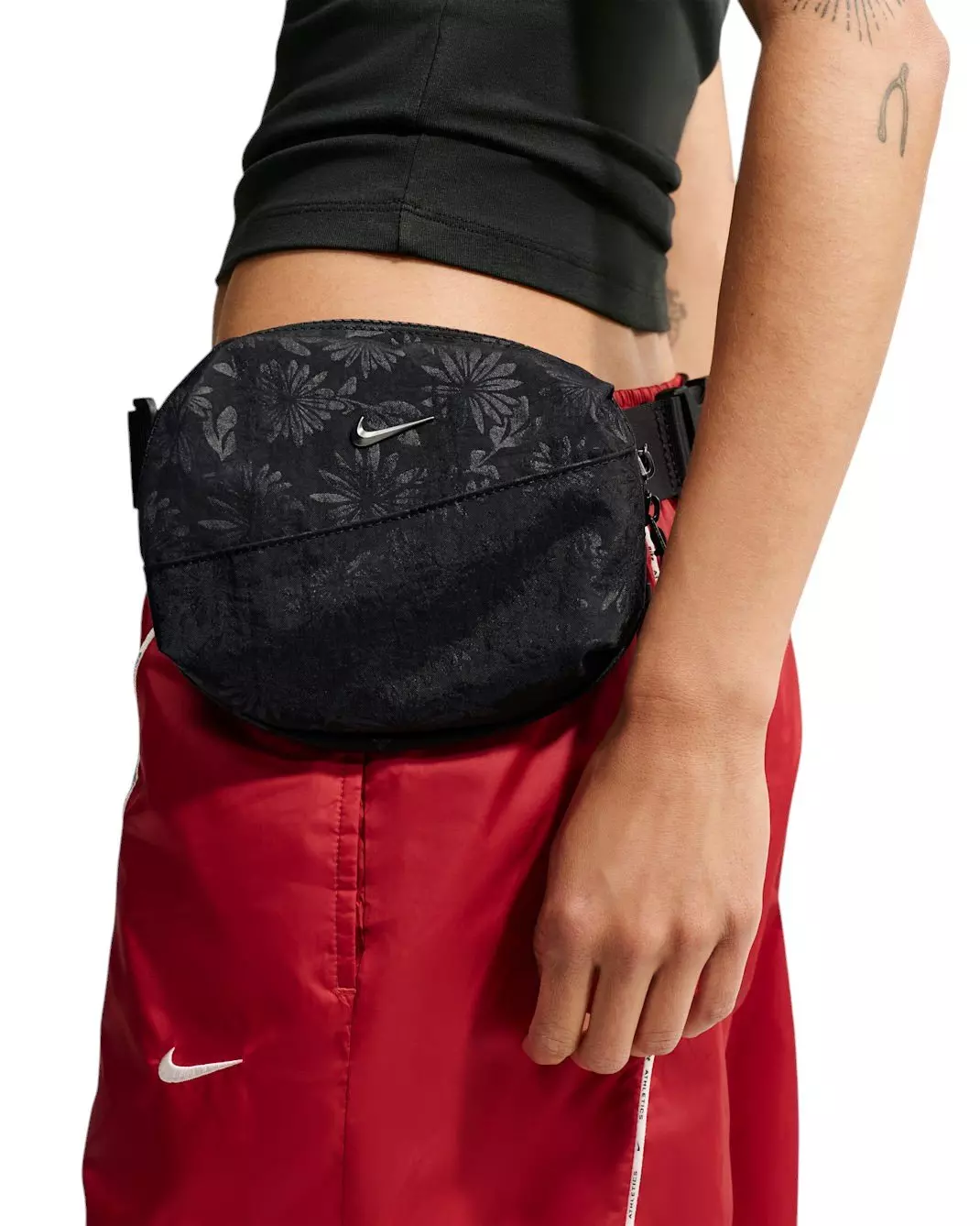 Nike Aura Flora Waist Pack - Black - BLACK