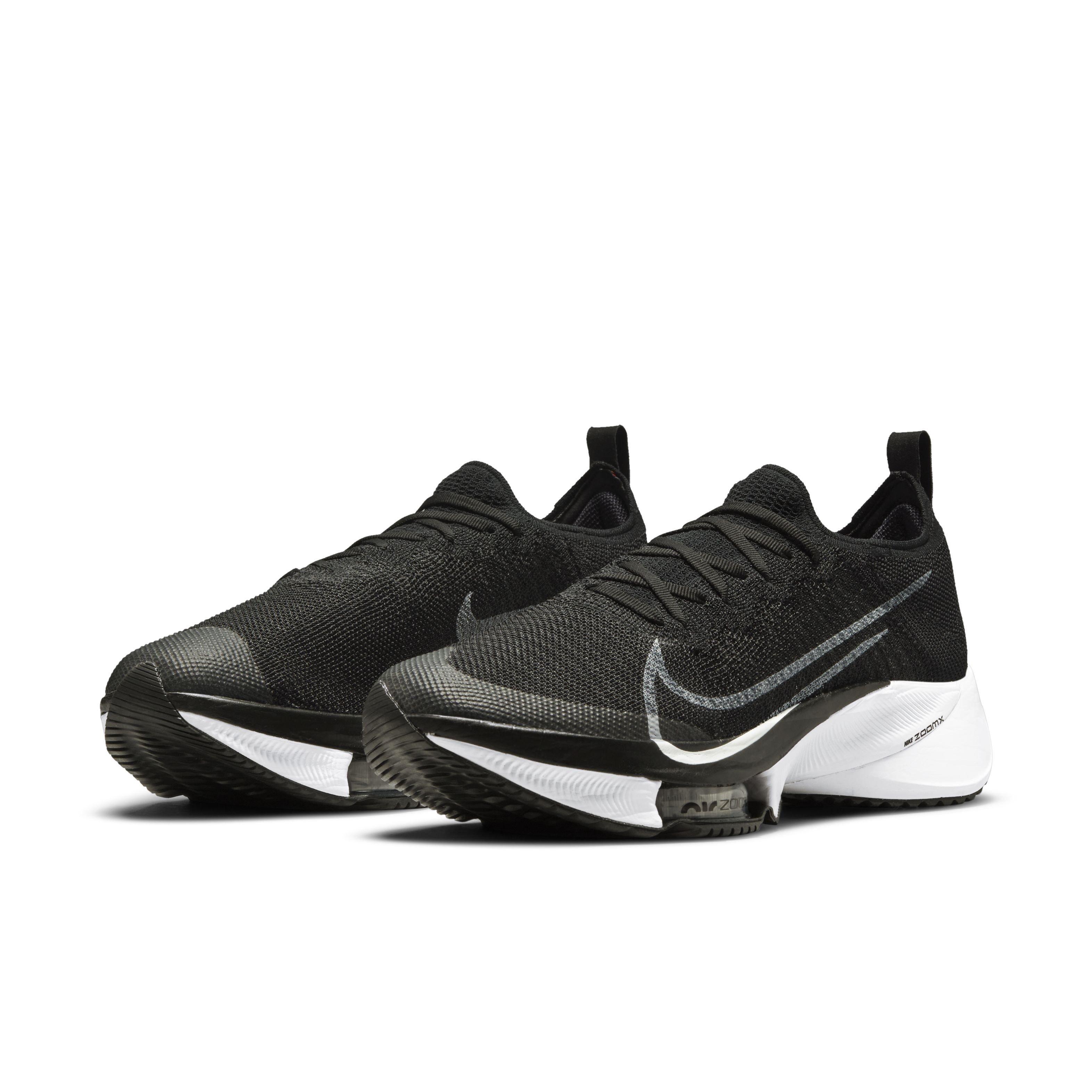 Nike Air Zoom Tempo NEXT% Men's Road Running Shoe - BLACK Thumbnail View 3