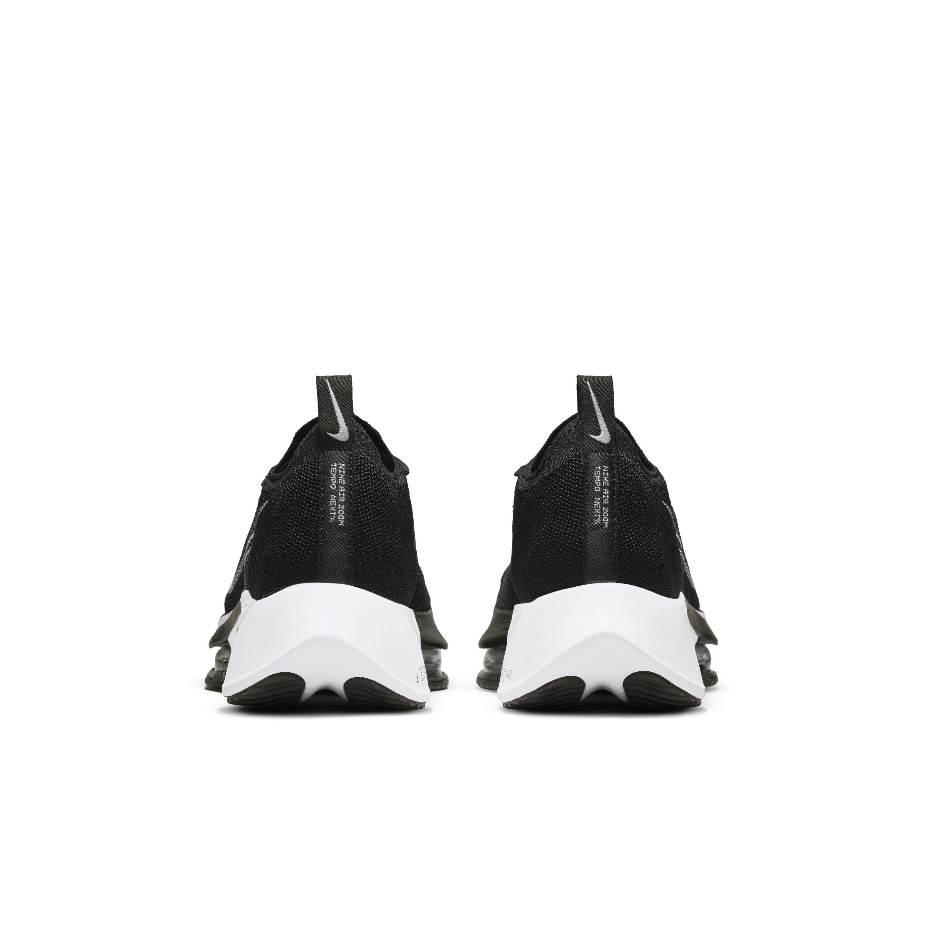 Nike Air Zoom Tempo NEXT% Men's Road Running Shoe - BLACK Thumbnail View 5