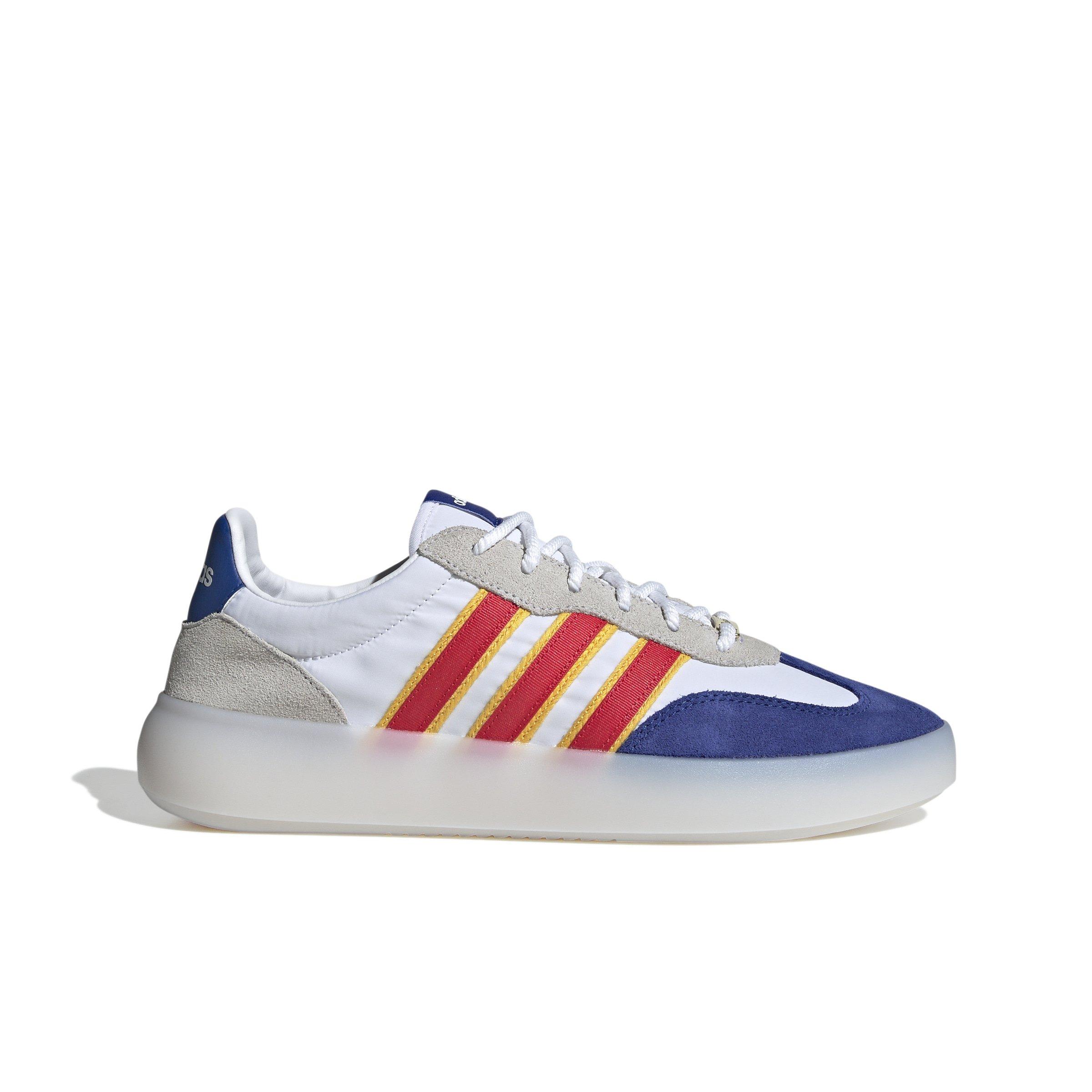 adidas Barreda Decode "Ftwr White/Pure Ruby/Team Royal Blue" Men's Shoe - WHITE/RUBY/ROYAL Thumbnail View 1