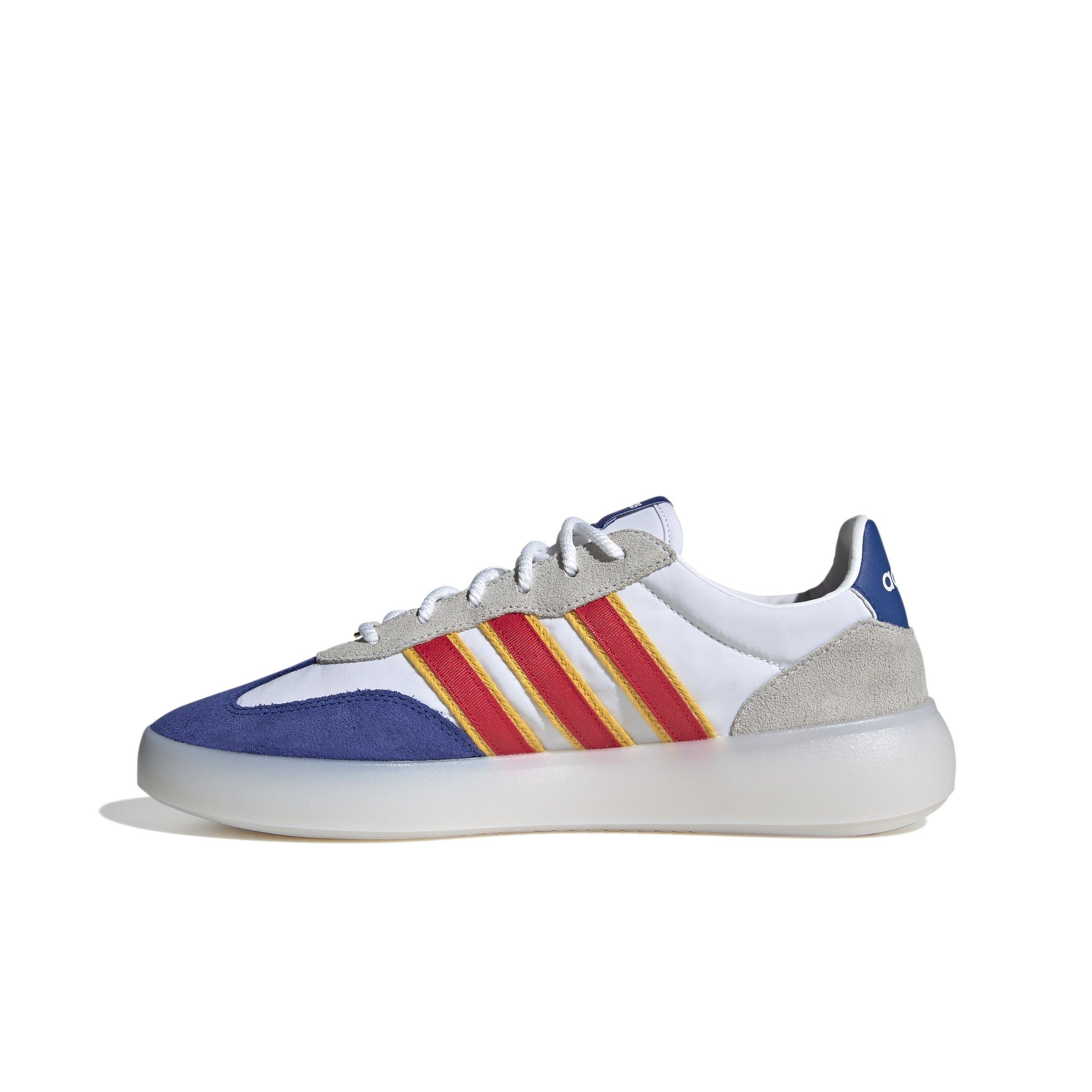 adidas Barreda Decode "Ftwr White/Pure Ruby/Team Royal Blue" Men's Shoe - WHITE/RUBY/ROYAL Thumbnail View 2