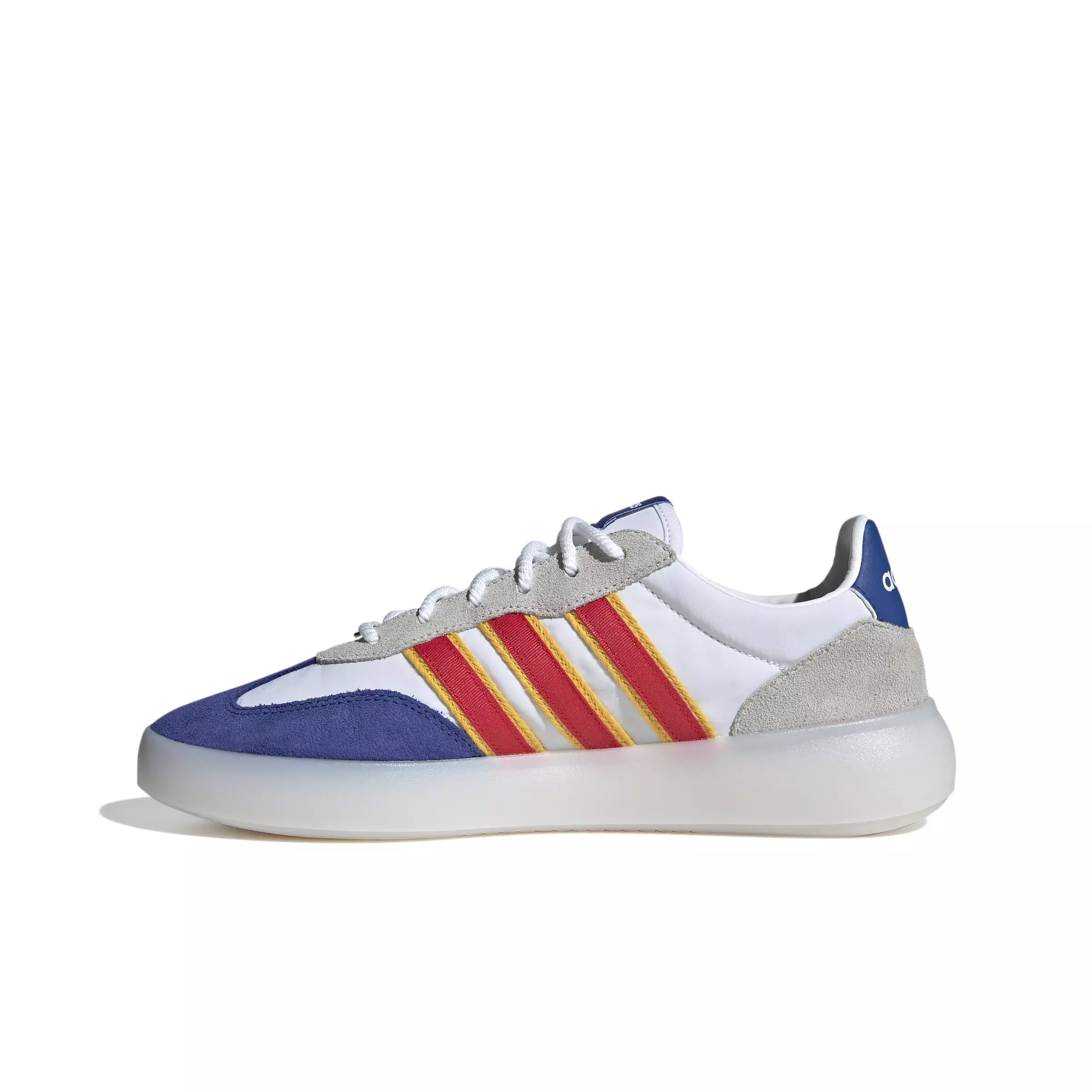 adidas Barreda Decode "Ftwr White/Pure Ruby/Team Royal Blue" Men's Shoe - WHITE/RUBY/ROYAL
