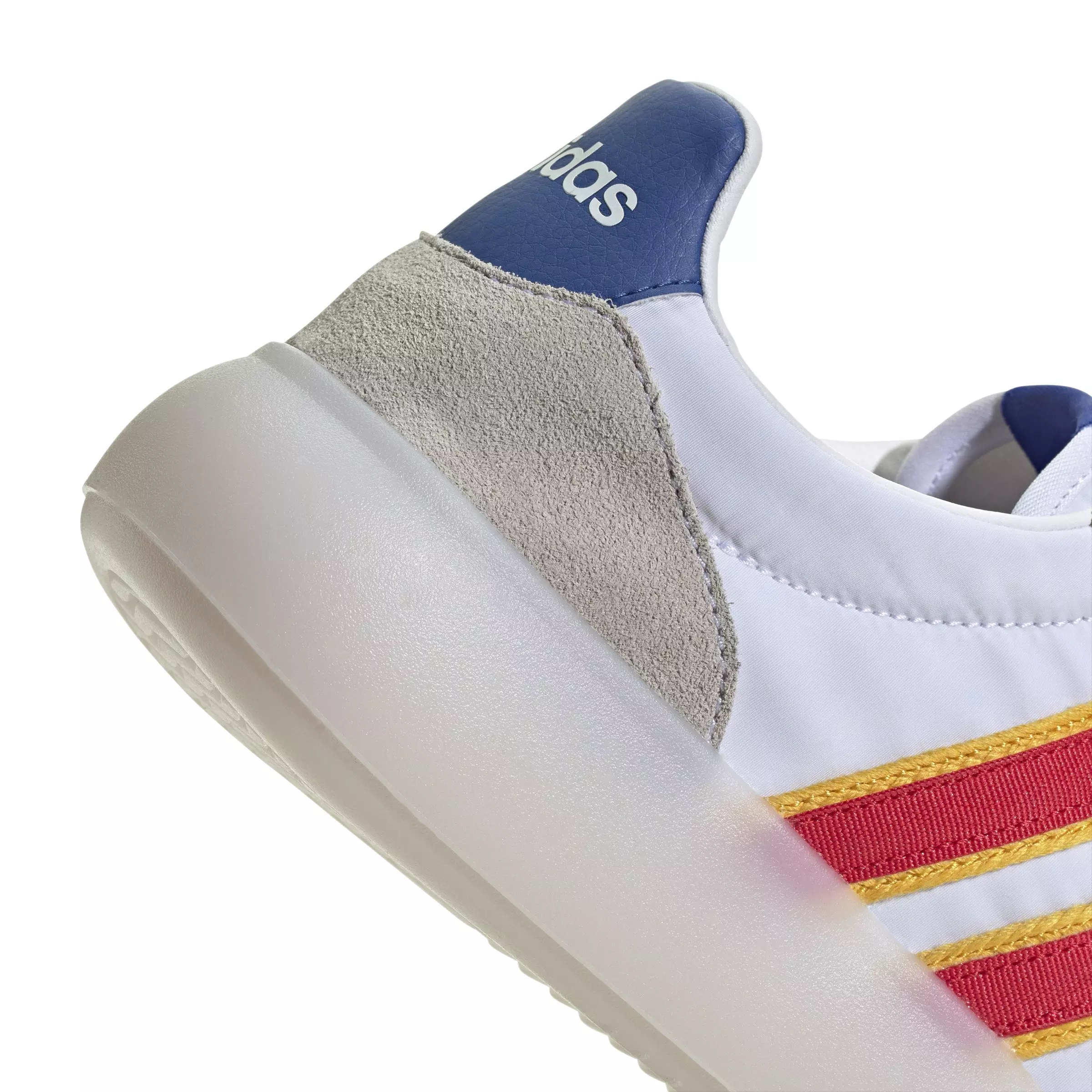 adidas Barreda Decode "Ftwr White/Pure Ruby/Team Royal Blue" Men's Shoe - WHITE/RUBY/ROYAL