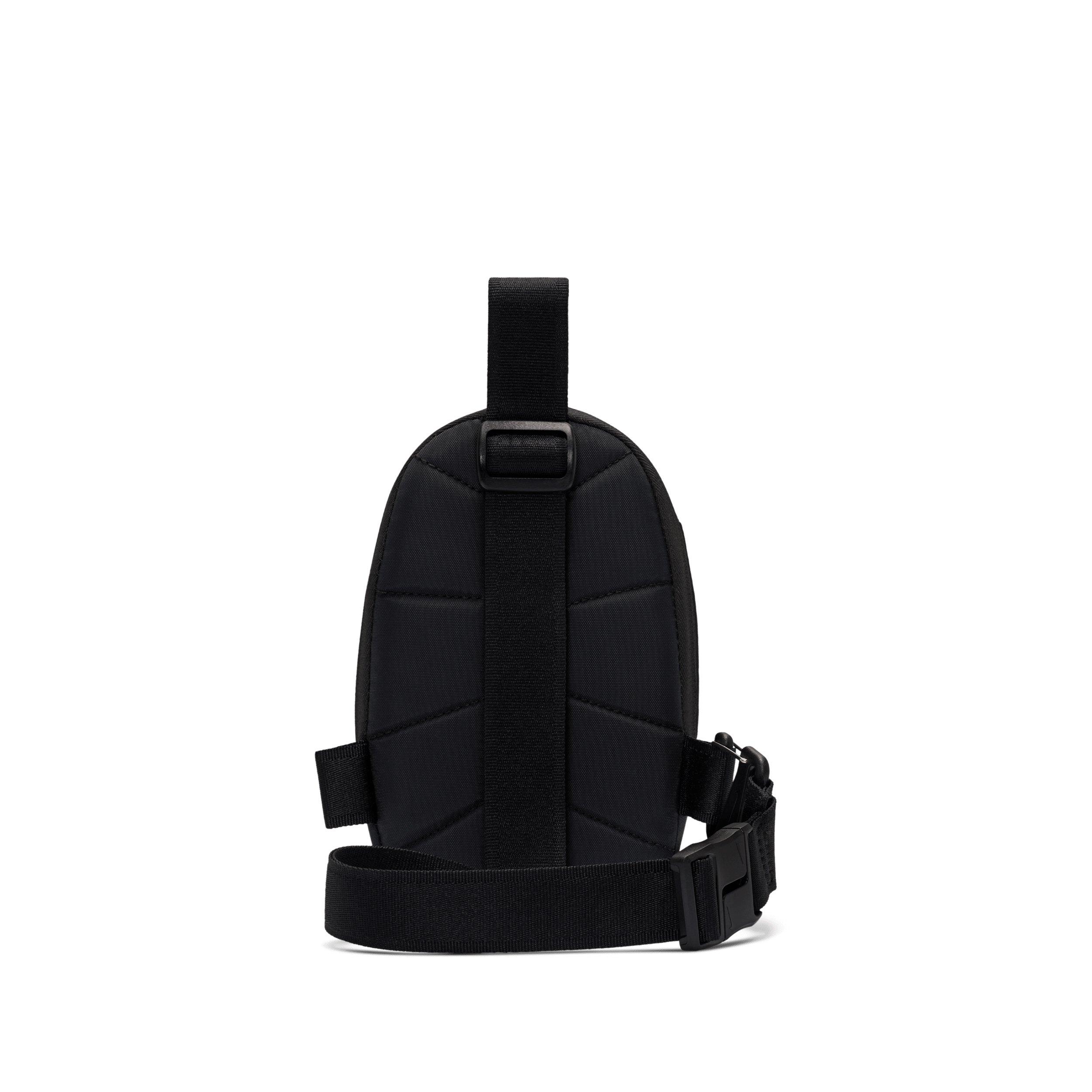 Nike Commute Crossbody Bag- Black/Black/Reflect Silver - BLACK/BLACK/SILVER