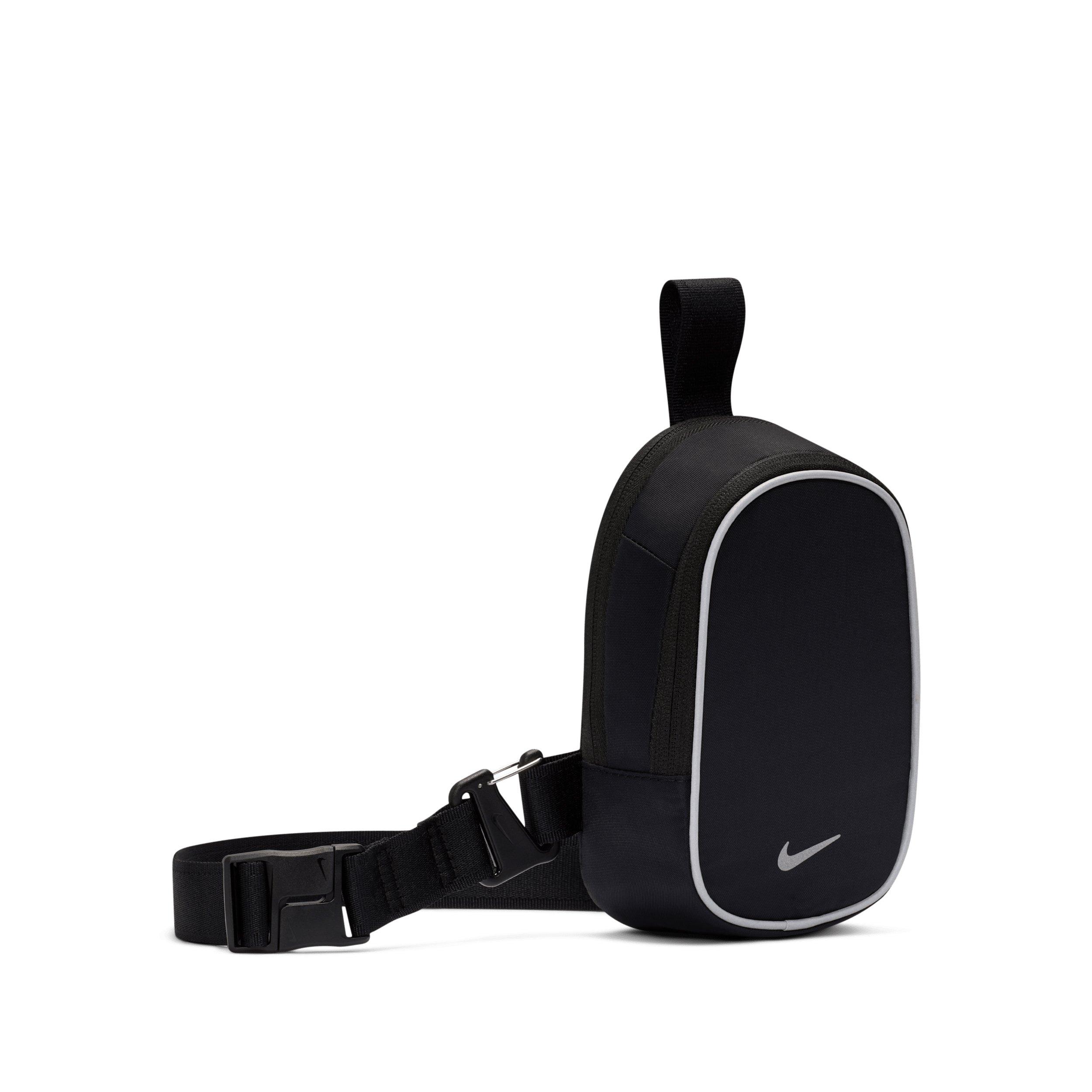 Nike Commute Crossbody Bag- Black/Black/Reflect Silver - BLACK/BLACK/SILVER