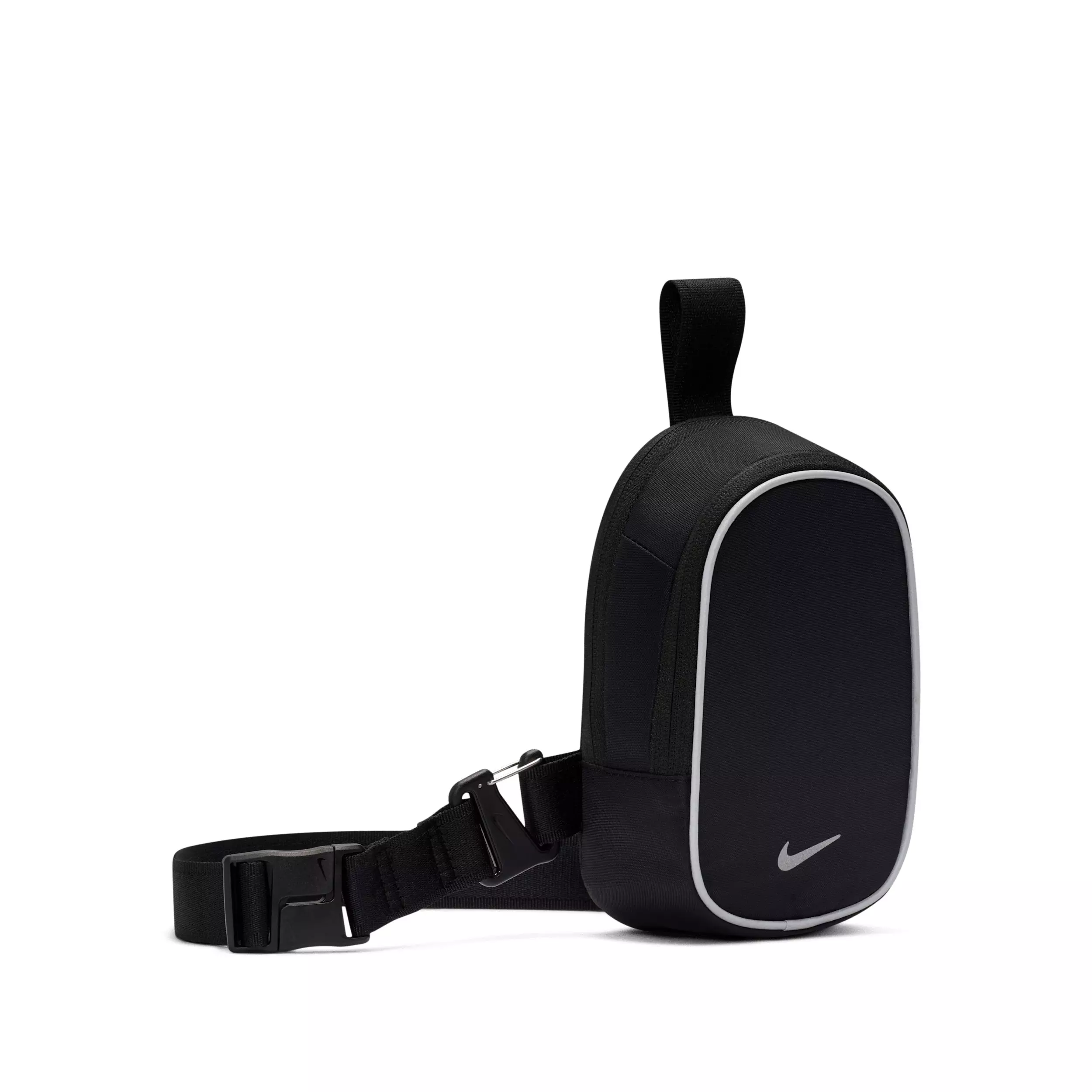 Nike Commute Crossbody Bag- Black/Black/Reflect Silver - BLACK/BLACK/SILVER
