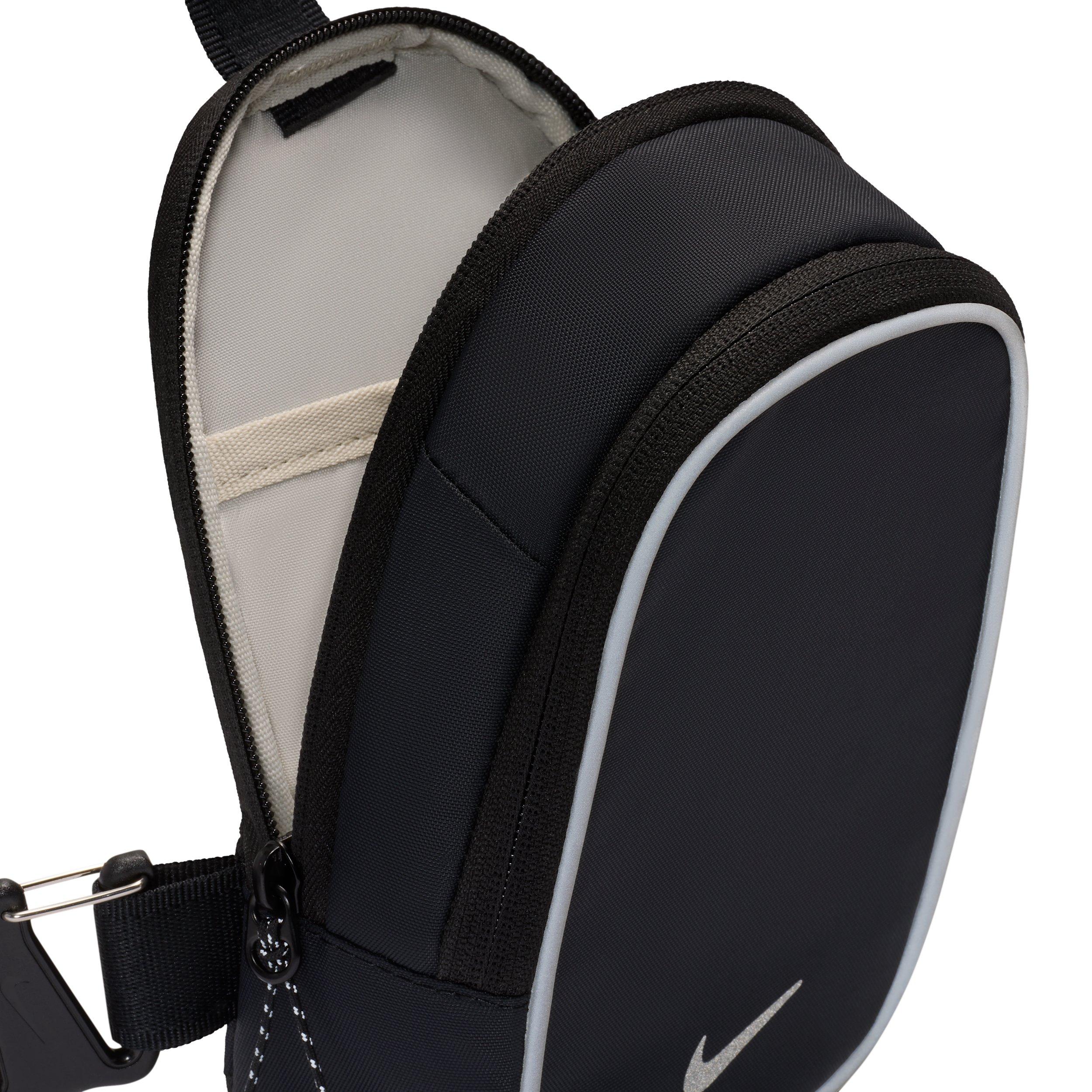 Nike Commute Crossbody Bag- Black/Black/Reflect Silver - BLACK/BLACK/SILVER