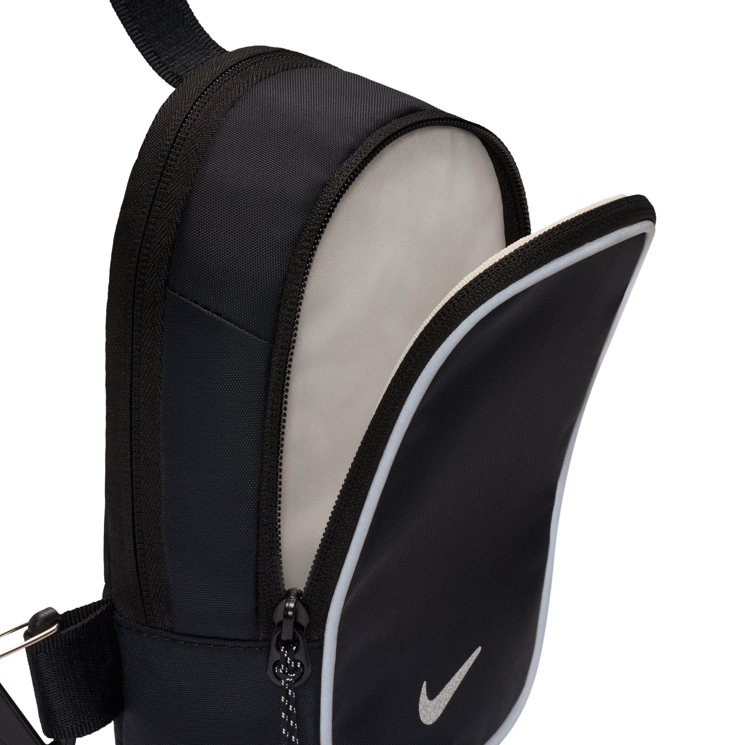 Nike Commute Crossbody Bag- Black/Black/Reflect Silver - BLACK/BLACK/SILVER