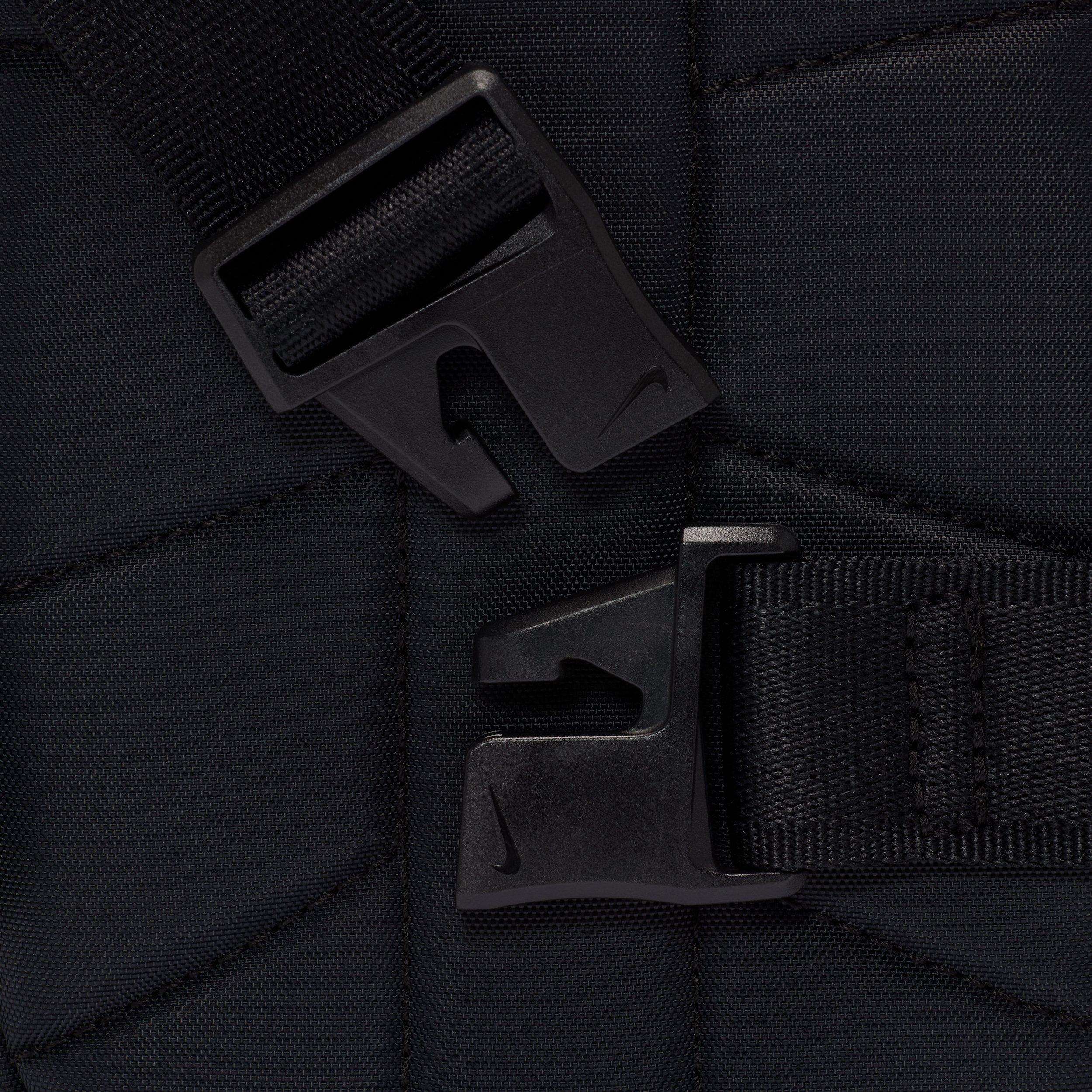 Nike Commute Crossbody Bag- Black/Black/Reflect Silver - BLACK/BLACK/SILVER