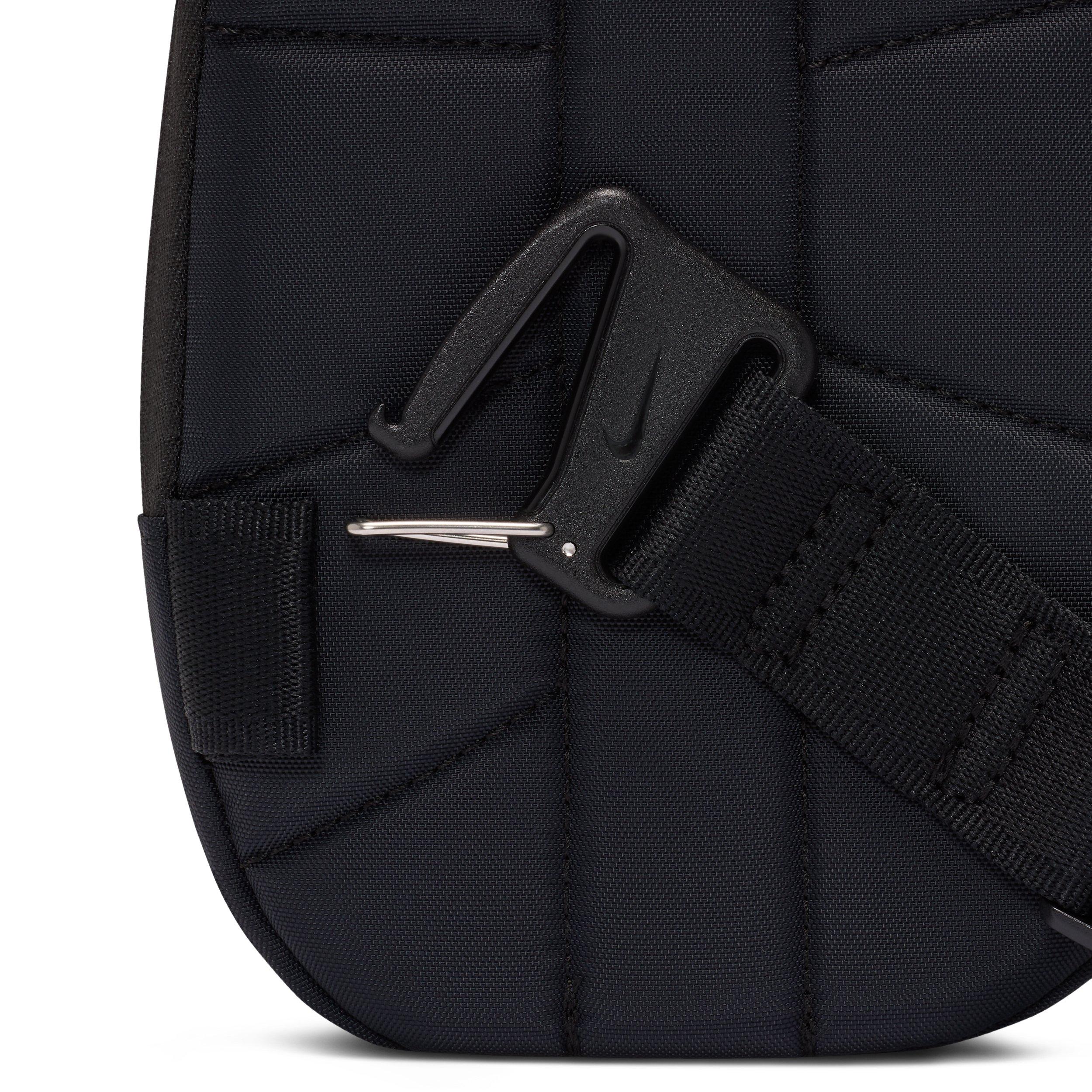 Nike Commute Crossbody Bag- Black/Black/Reflect Silver - BLACK/BLACK/SILVER