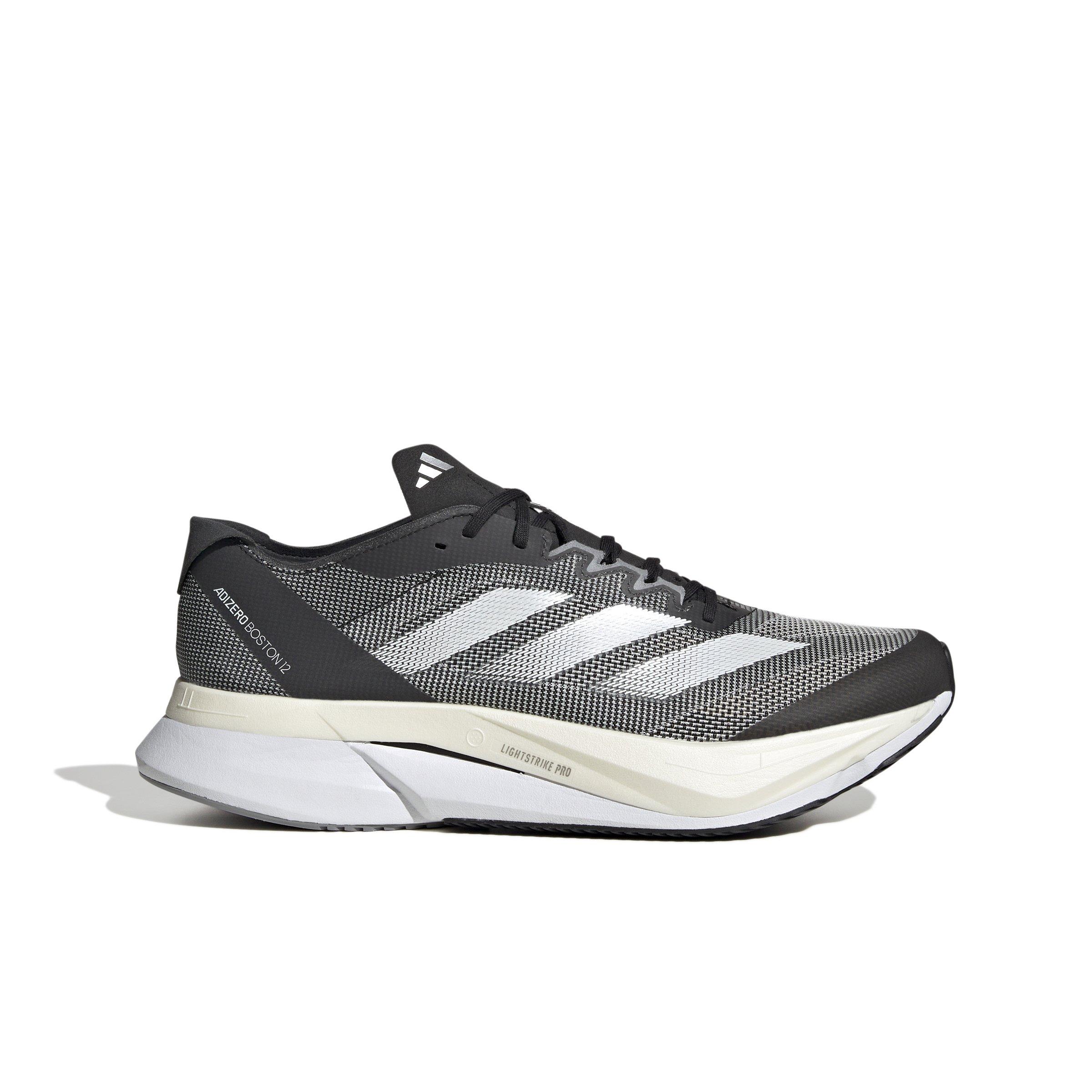 adidas Adizero Boston 12 "Core Black/Ftwr White/Carbon" Men's Running Shoe - BLACK/WHITE/CARBON Thumbnail View 1