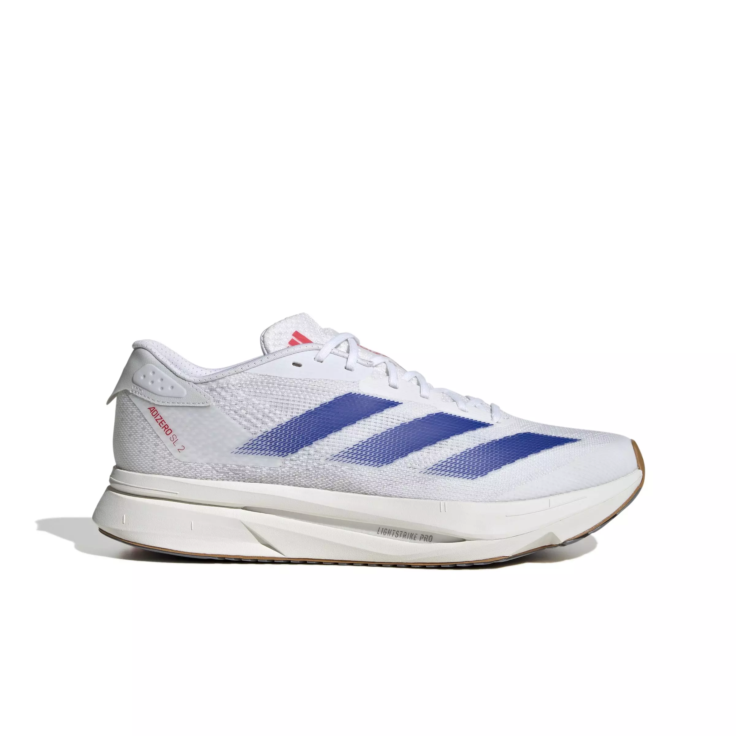 adidas Adizero Sl2 "Ftwr White/Team Royal Blue/Pure Ruby" Men's Running Shoe - WHITE/ROYAL/RUBY