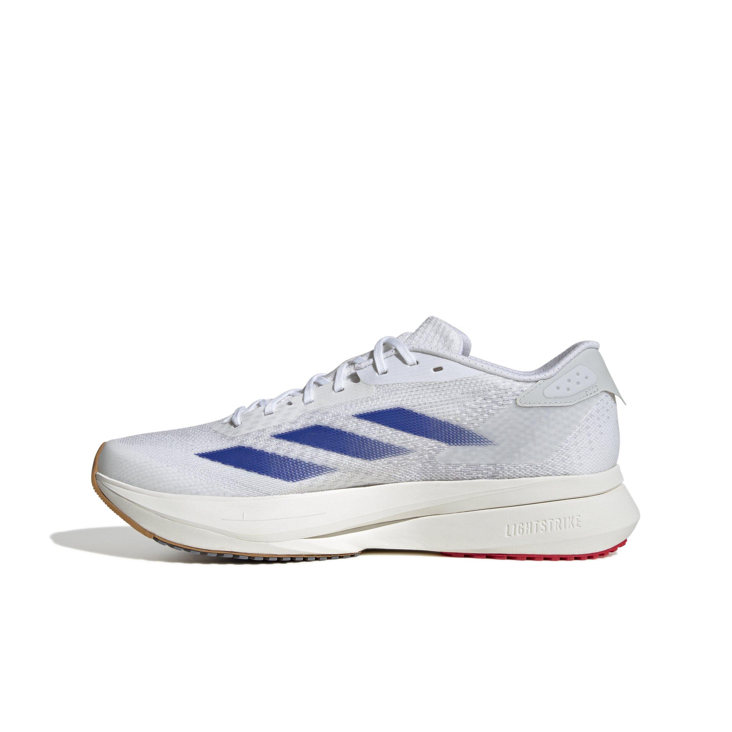 adidas Adizero Sl2 "Ftwr White/Team Royal Blue/Pure Ruby" Men's Running Shoe - WHITE/ROYAL/RUBY Thumbnail View 2