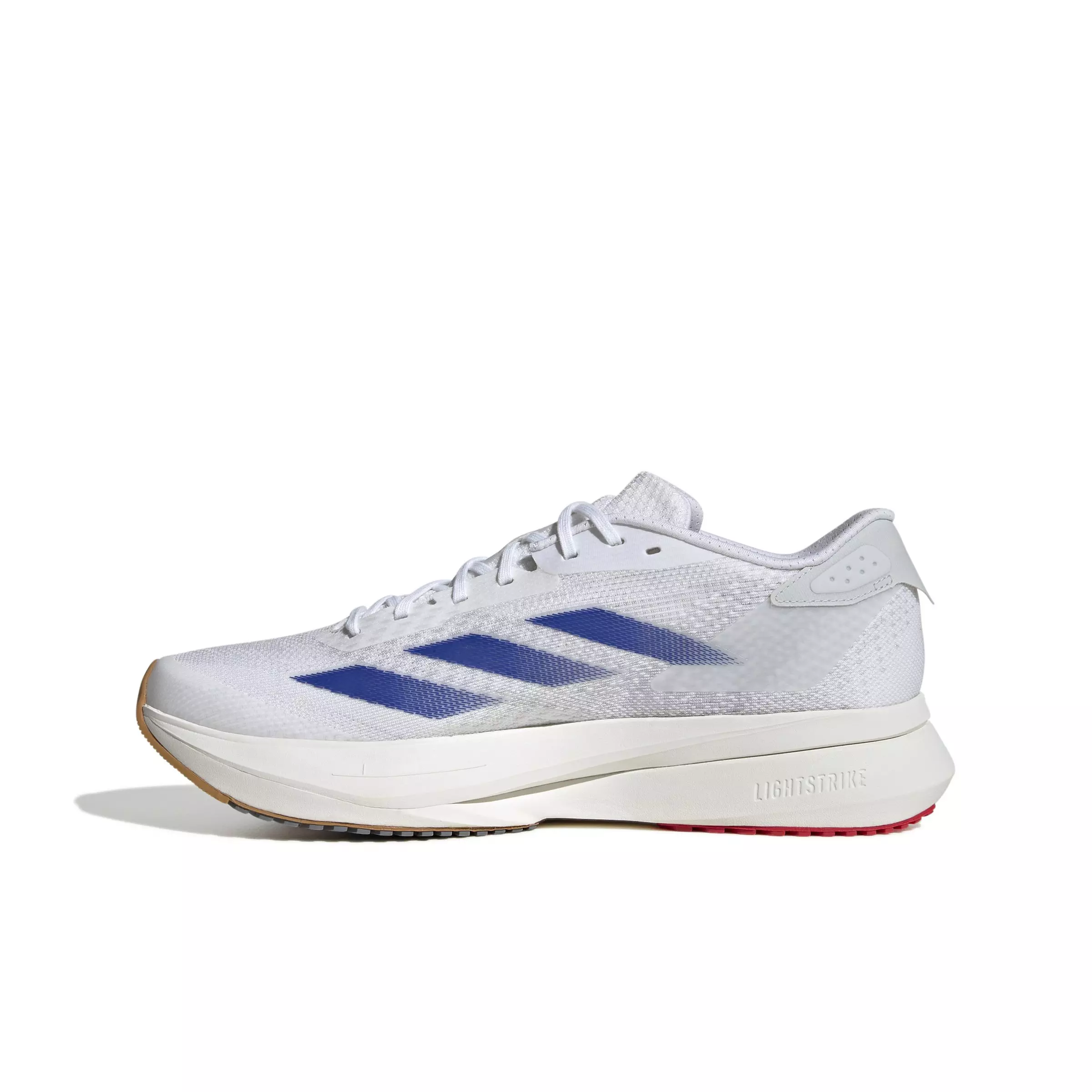 adidas Adizero Sl2 "Ftwr White/Team Royal Blue/Pure Ruby" Men's Running Shoe - WHITE/ROYAL/RUBY
