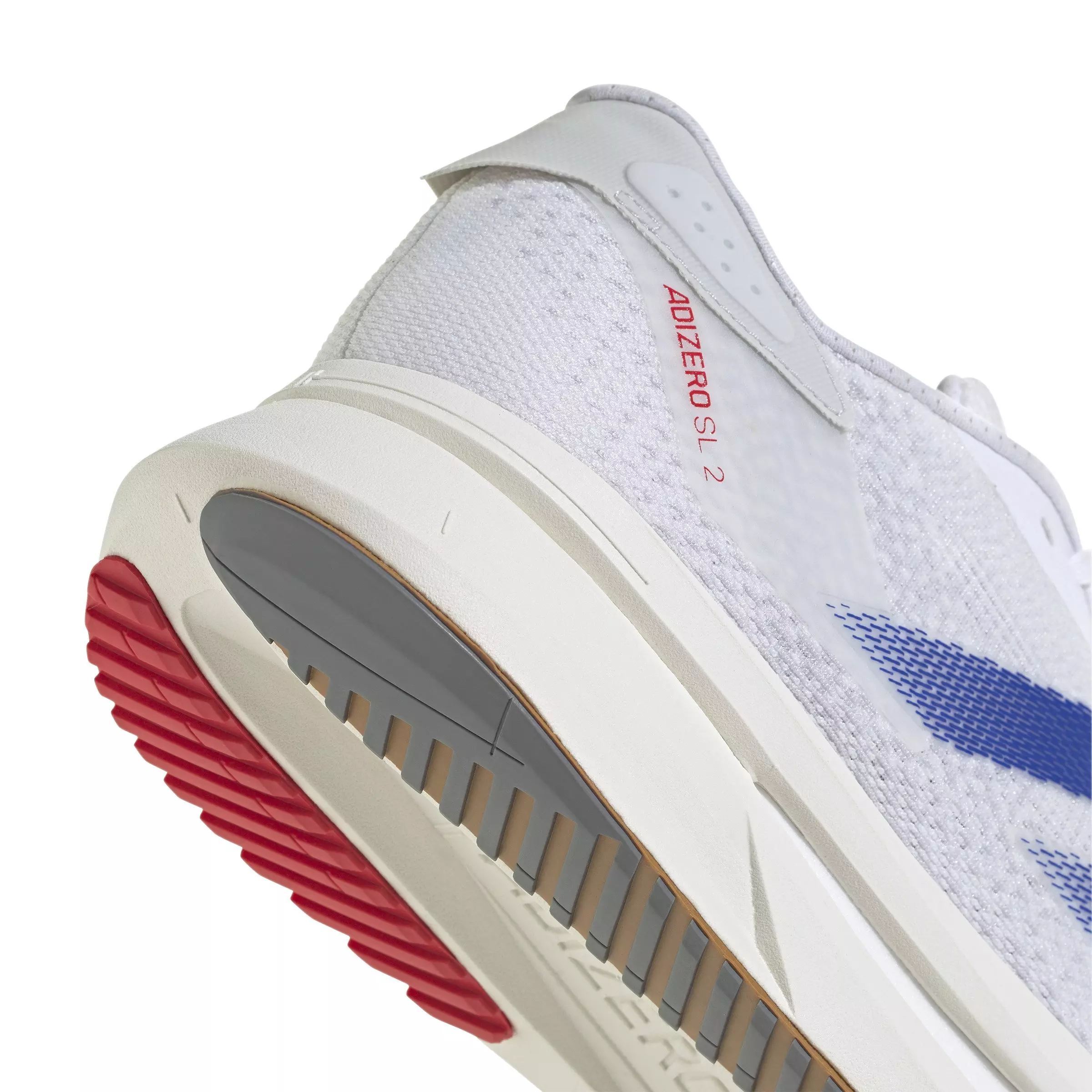 adidas Adizero Sl2 "Ftwr White/Team Royal Blue/Pure Ruby" Men's Running Shoe - WHITE/ROYAL/RUBY
