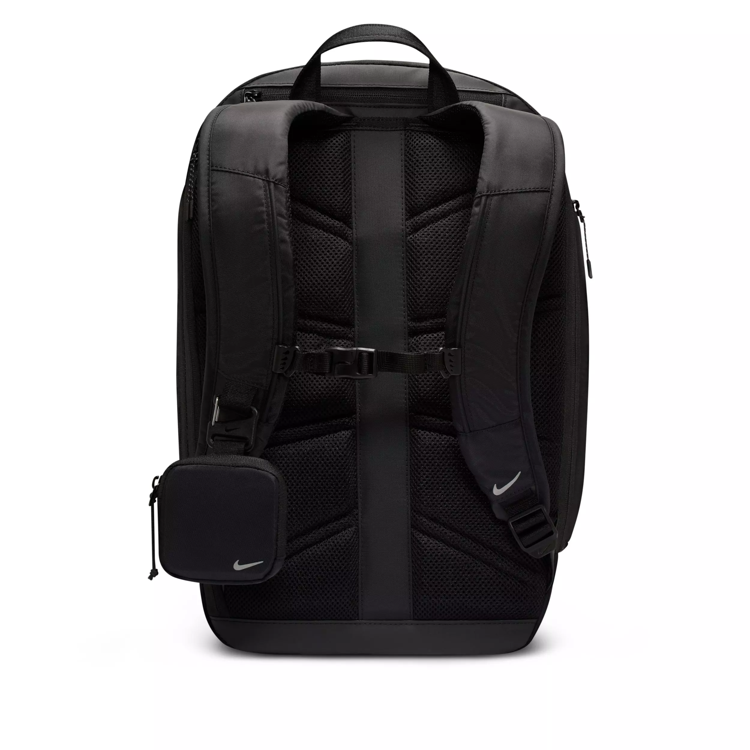 Nike Commute Backpack - Black/Black/Reflect Silver - BLACK/BLACK/SILVER