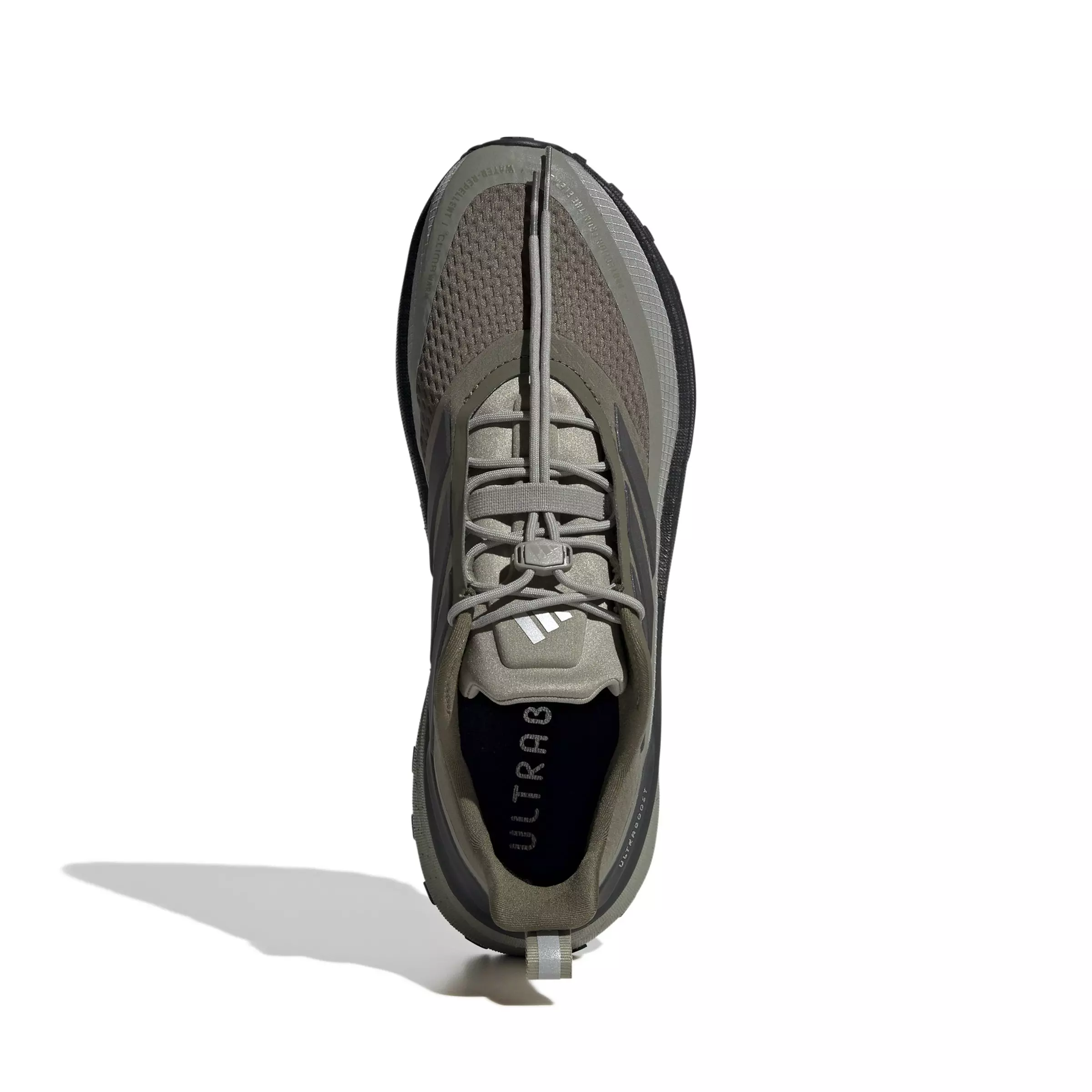 adidas Ultraboost 5 TR "Silver Pebble/Core Black/Impact Orange" Men's Running Shoe - SILVER/BLACK/ORANGE