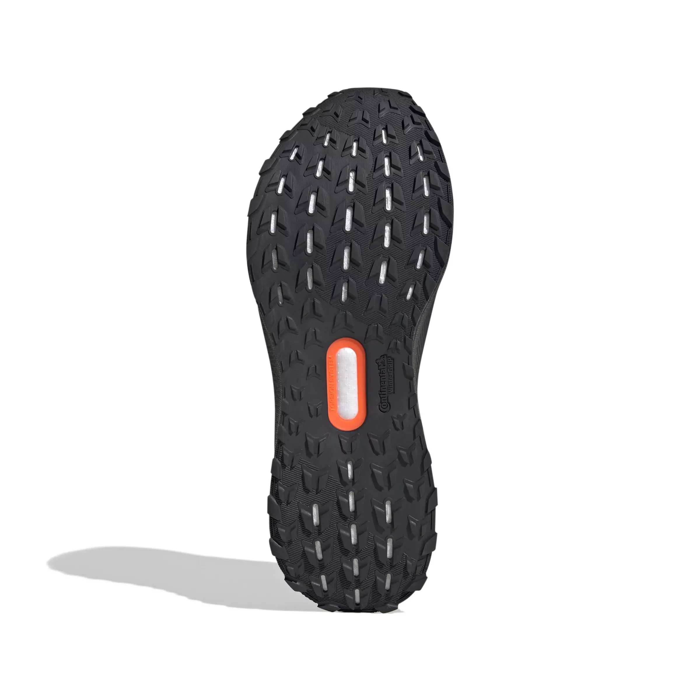 adidas Ultraboost 5 TR "Silver Pebble/Core Black/Impact Orange" Men's Running Shoe - SILVER/BLACK/ORANGE