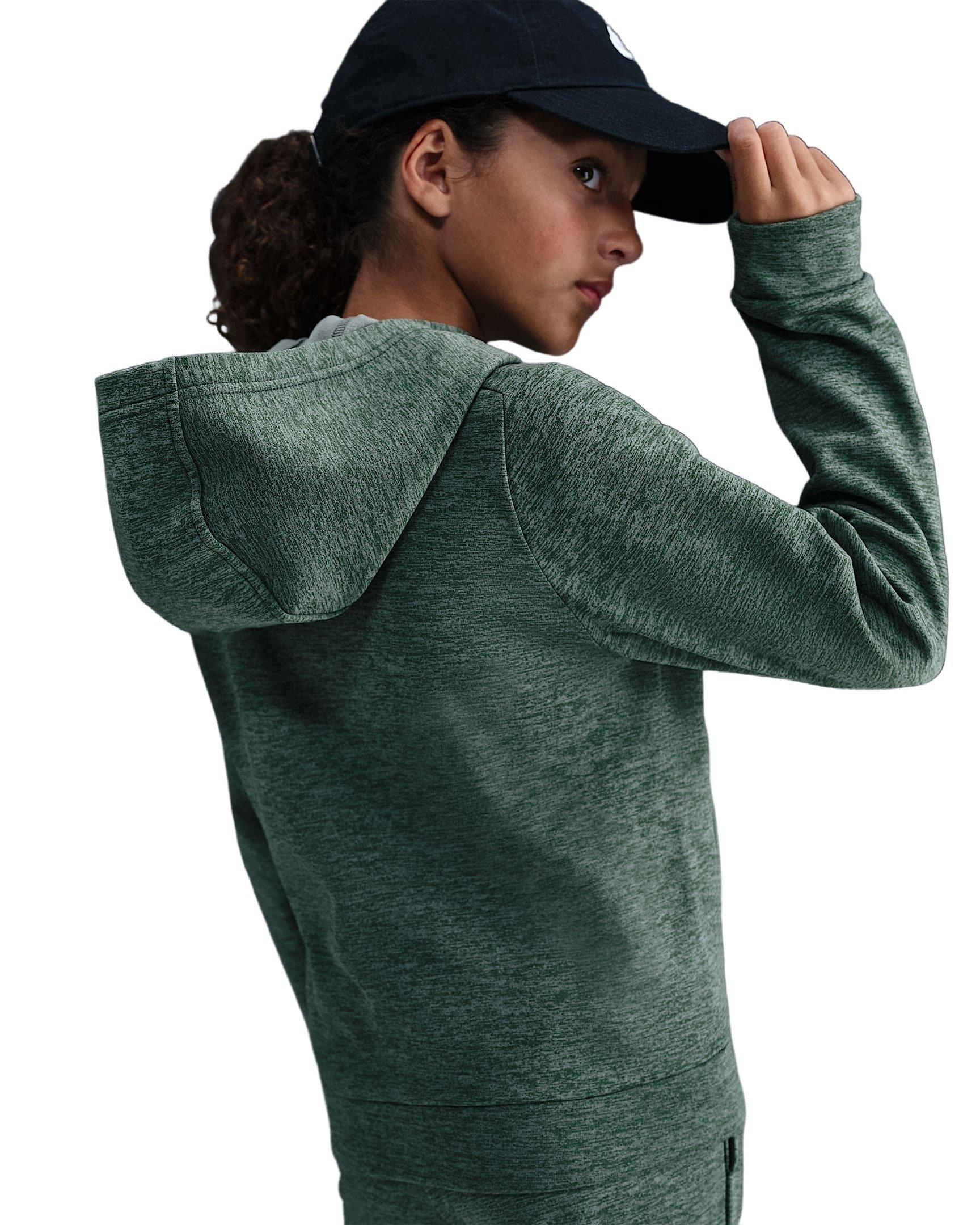 Nike Multi Stain Repel Therma-FIT Big Kids' Green Hoodie